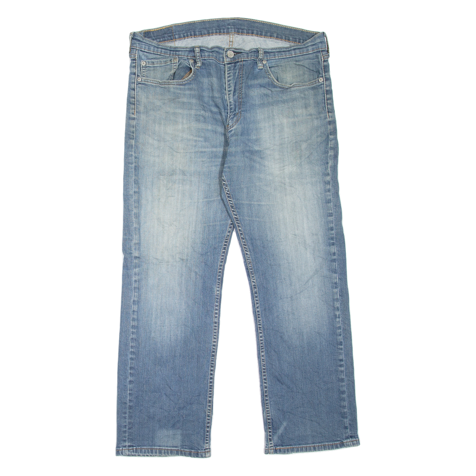 LEVI'S 559 Jeans Mens Blue Relaxed Tapered Stone Wash W36 L30 Refurbished - N/A refurbished available on Cerqular