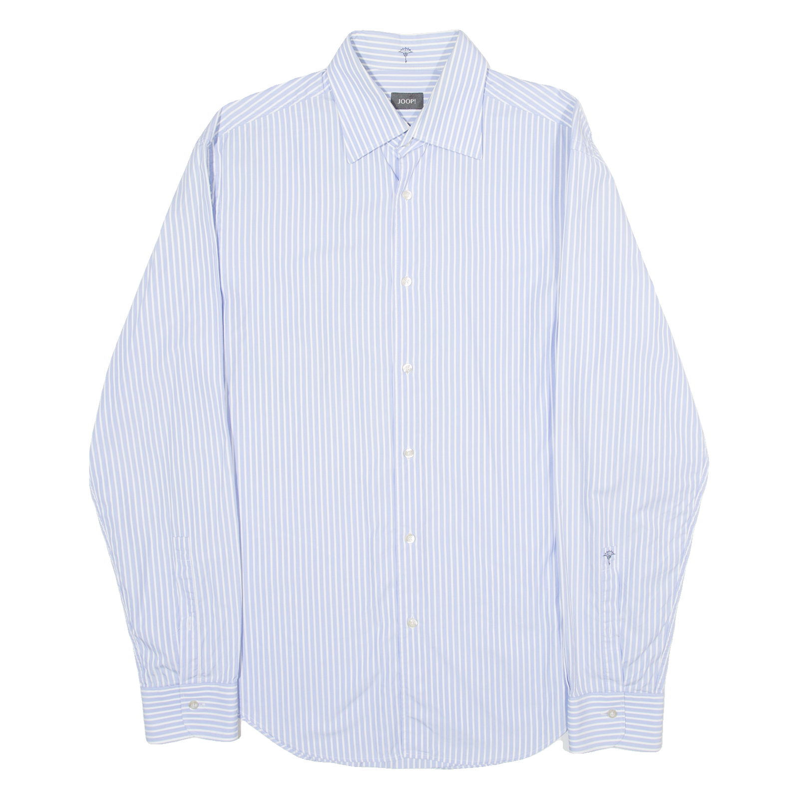 JOOP! Mens Shirt Blue Striped Long Sleeve M Refurbished - N/A refurbished available on Cerqular
