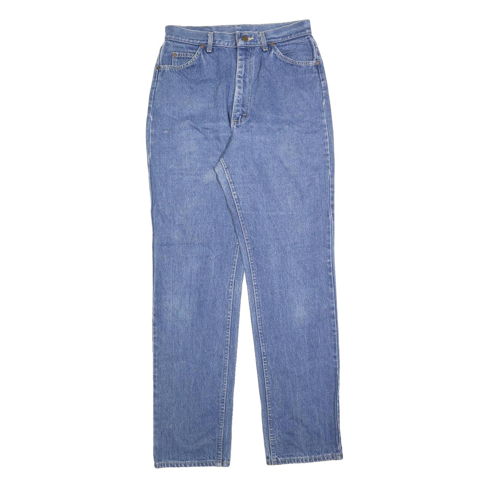 LEE Womens Jeans Blue Cotton Blend Regular Straight W29 L33 Classic Denim Zip Refurbished - N/A refurbished available on Cerqular
