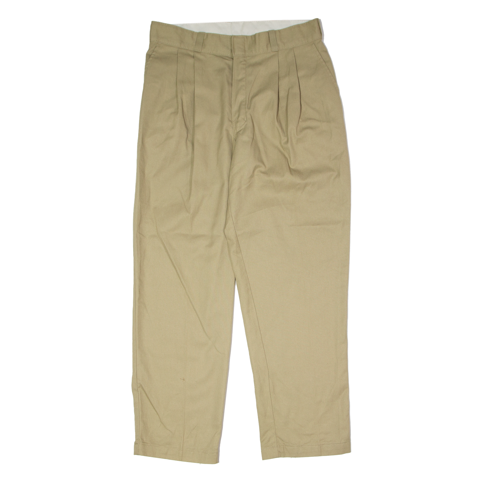 DICKIES Workwear Mens Twill Trousers Beige Regular Straight W34 L30 Refurbished - N/A refurbished available on Cerqular