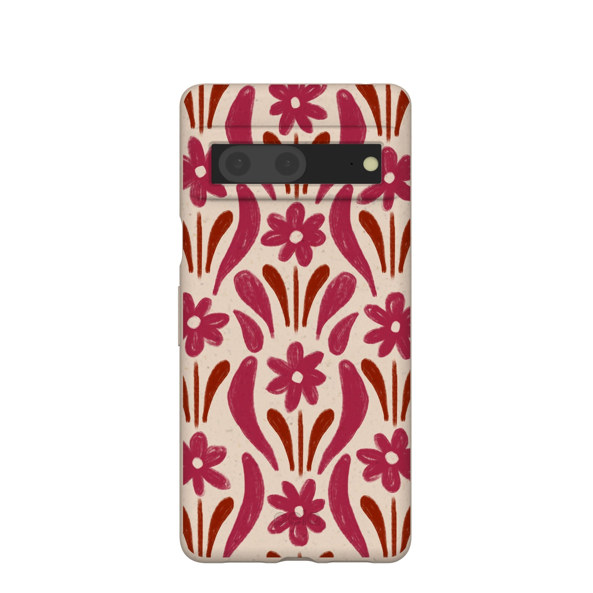 Seashell Flower Stack Google Pixel 7 Case Refurbished - Pela Case refurbished available on Cerqular