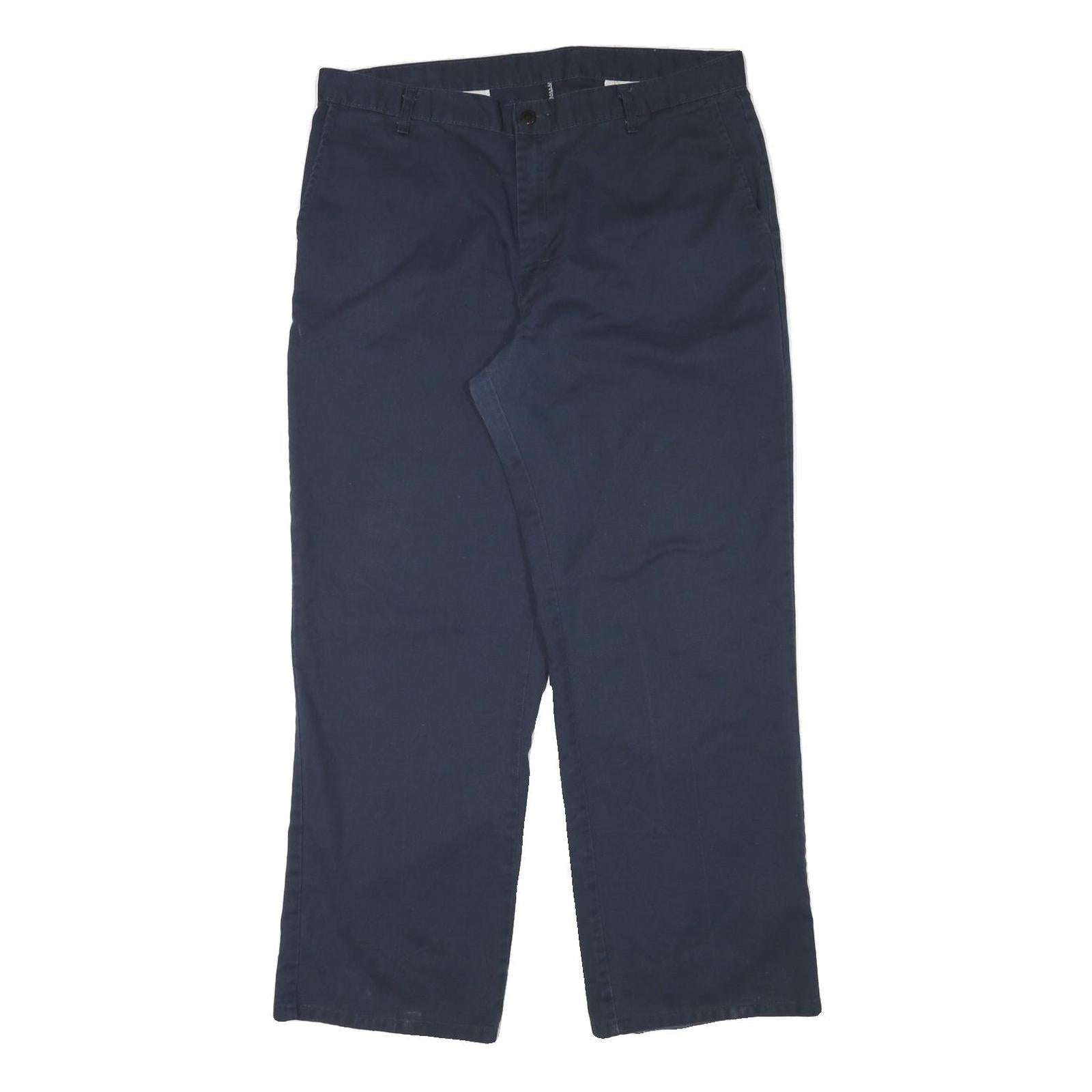 Buy DICKIES Mens Navy Regular Fit Straight Cotton Blend Trousers W37 L30 Refurbished - $37.69 DICKIES Mens Navy Regular Fit Straight Cotton Blend Trousers W37 L30 Refurbished - N/A refurbished available on Cerqular