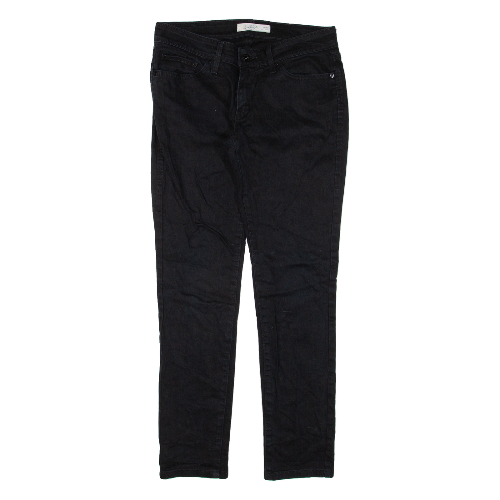 LEVI'S 531 Womens Jeans Black Slim Skinny W29 L28 Refurbished - N/A refurbished available on Cerqular
