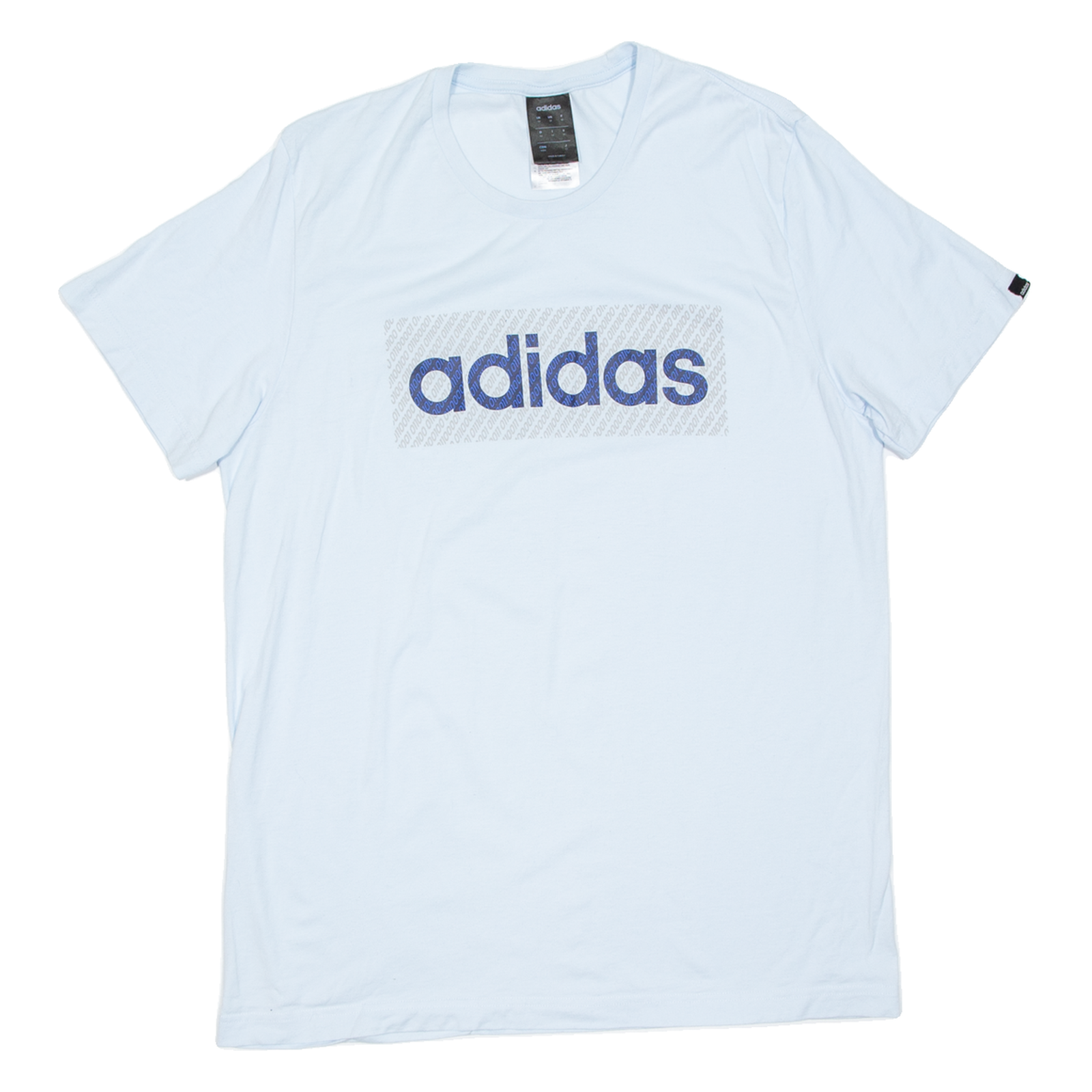 ADIDAS Mens T-Shirt Blue M Refurbished - N/A refurbished available on Cerqular