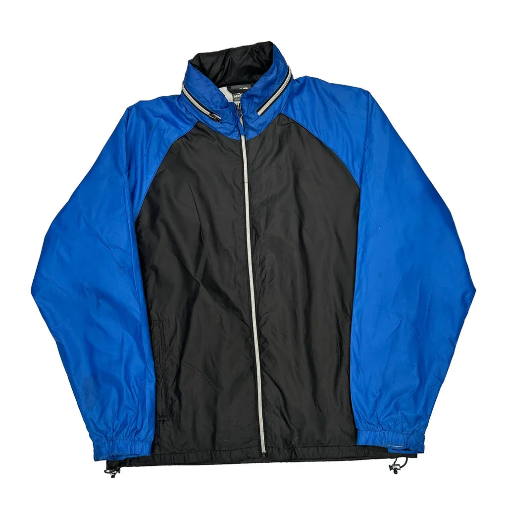 New Balance Windbreaker - Large Black Nylon Refurbished - Thrifted (note: this is a term often used to describe second- refurbished available on Cerqular