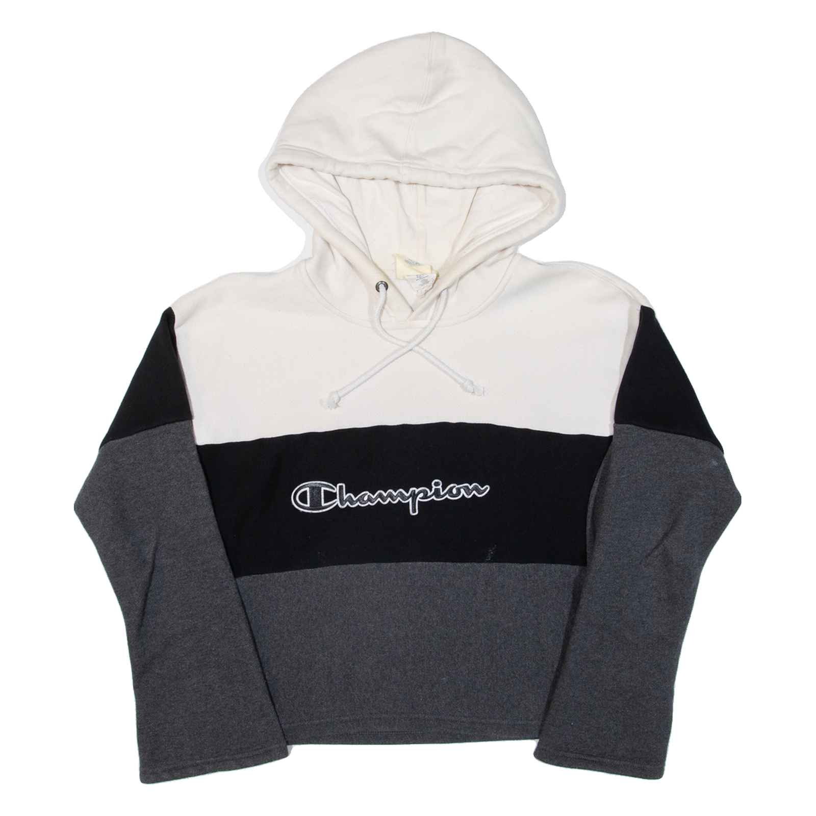 CHAMPION REVERSE WEAVE Cropped Mens Grey Hoodie M Refurbished - N/A refurbished available on Cerqular