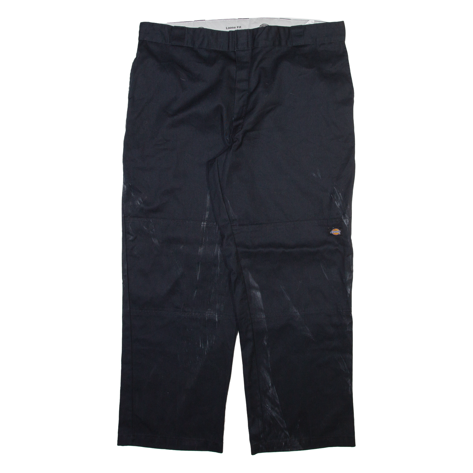 DICKIES Mens Trousers Black Loose Straight W42 L30 Refurbished - N/A refurbished available on Cerqular