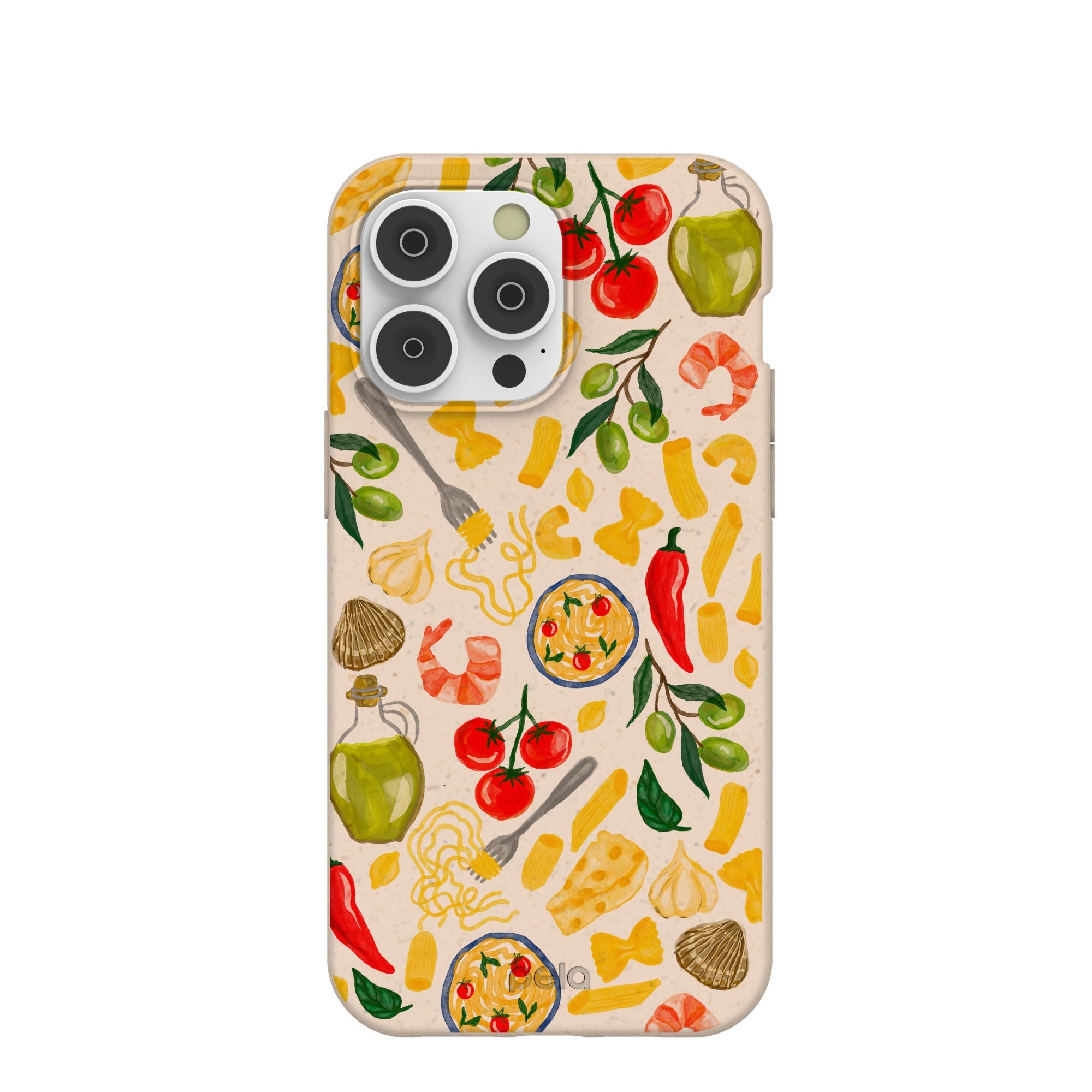 Seashell Pasta Alchemy iPhone 14 Pro Max Case Refurbished - Pela Case refurbished available on Cerqular