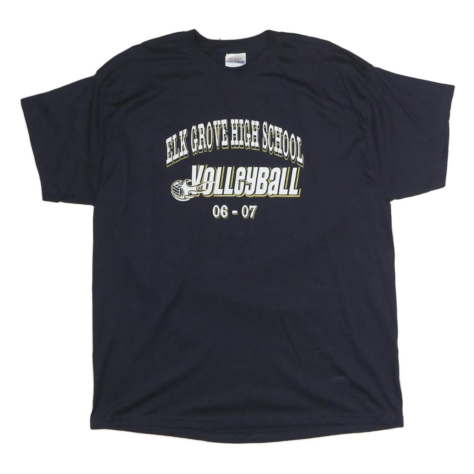 Buy HANES Mens Navy Blue Elk Grove High School Volleyball Graphic T-Shirt XL Crew Refurbished - $12.99 HANES Mens Navy Blue Elk Grove High School Volleyball Graphic T-Shirt XL Crew Refurbished - N/A refurbished available on Cerqular