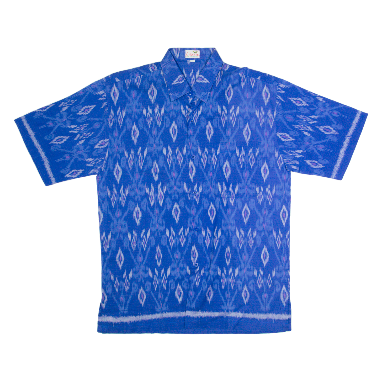 LOGONY Mens Shirt Blue Diamond M Refurbished - N/A refurbished available on Cerqular