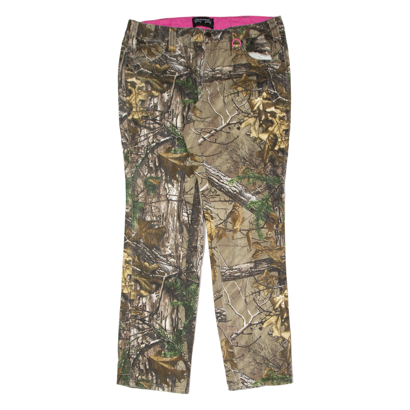 REALTREE Camouflage Womens Twill Trousers Brown Regular Tapered W36 L31 Refurbished - N/A refurbished available on Cerqular