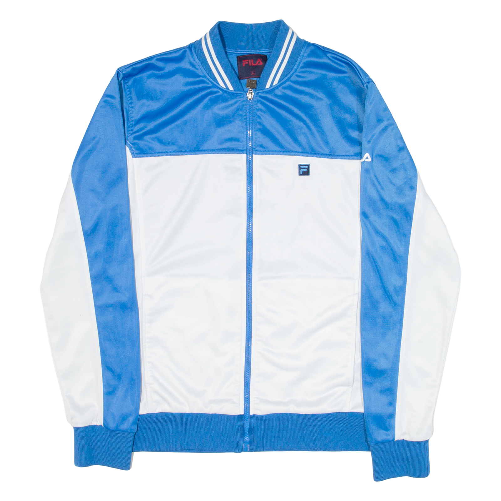 FILA Womens Track Jacket Blue L Refurbished - N/A refurbished available on Cerqular