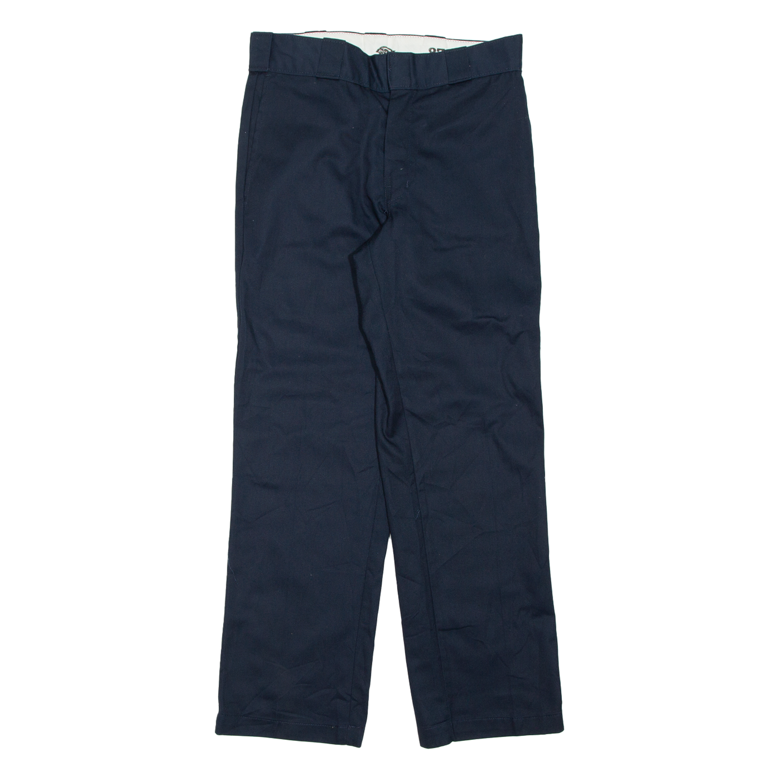 DICKIES Chino Mens Trousers Blue Regular Straight W28 L28 Refurbished - N/A refurbished available on Cerqular