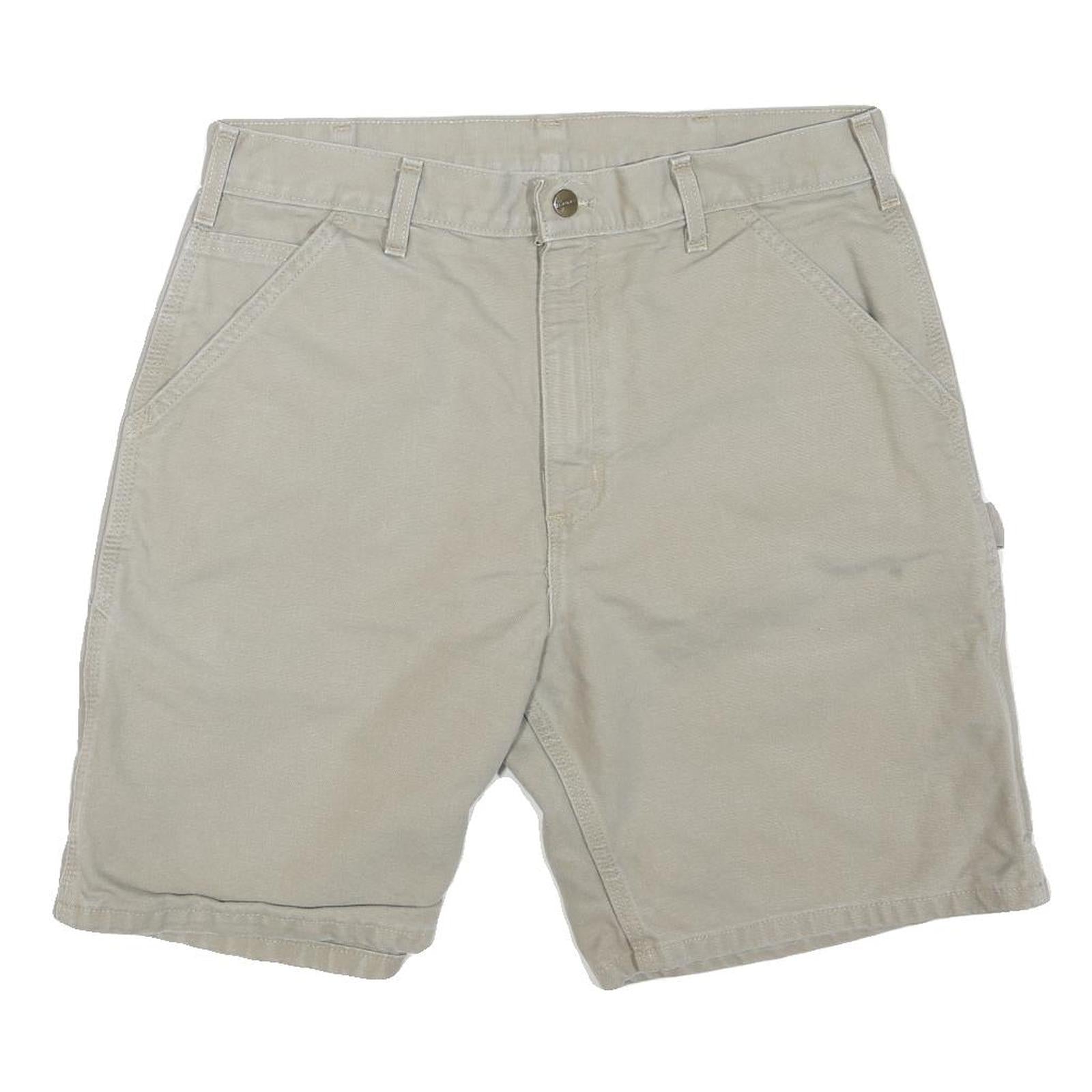 Buy CARHARTT Mens Shorts Beige Casual M W34 Workwear Cotton Blend Durable Refurbished - $45.49 CARHARTT Mens Shorts Beige Casual M W34 Workwear Cotton Blend Durable Refurbished - N/A refurbished available on Cerqular