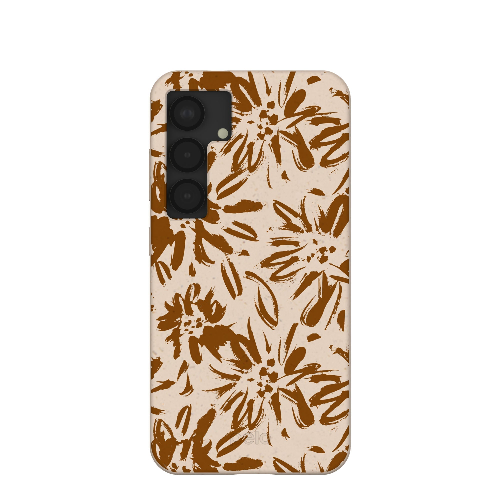Seashell Petal Burst Samsung Galaxy S25 Case Refurbished - Pela Case refurbished available on Cerqular
