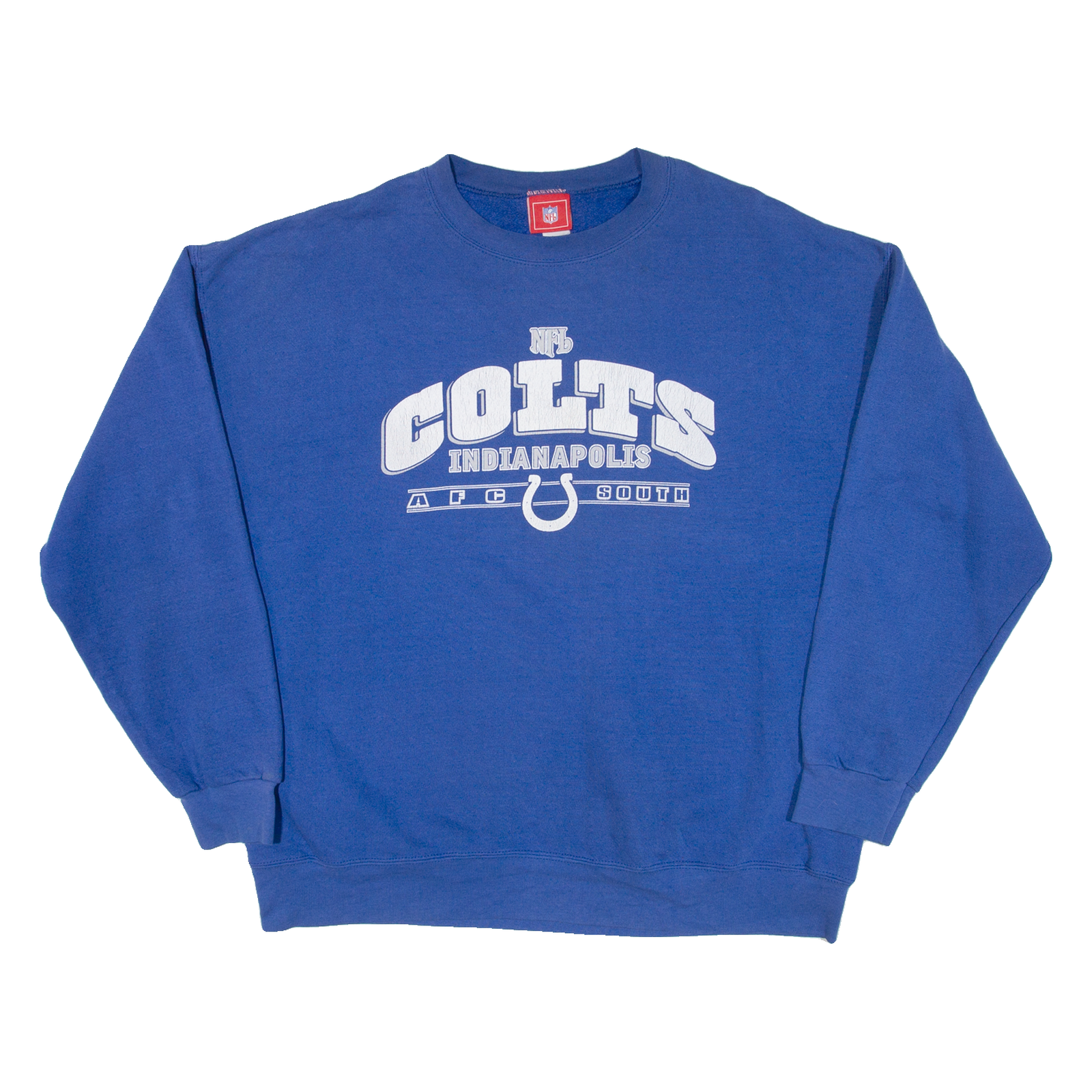 NFL Indianapolis Colts Mens Sweatshirt Blue USA XL Refurbished - N/A refurbished available on Cerqular