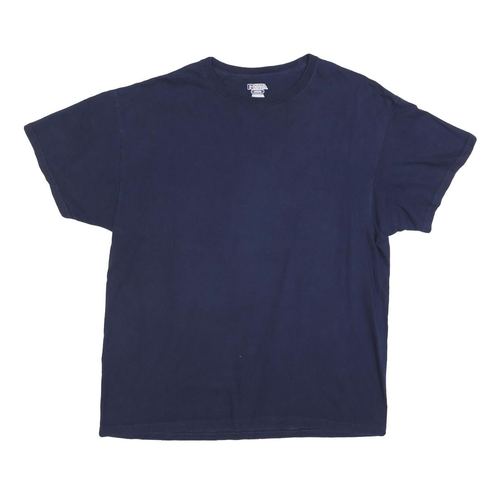 Buy RUSSELL ATHLETIC Mens Blue Plain T-Shirt M Short Sleeve Crew Neck Cotton Refurbished - $16.89 RUSSELL ATHLETIC Mens Blue Plain T-Shirt M Short Sleeve Crew Neck Cotton Refurbished - N/A refurbished available on Cerqular