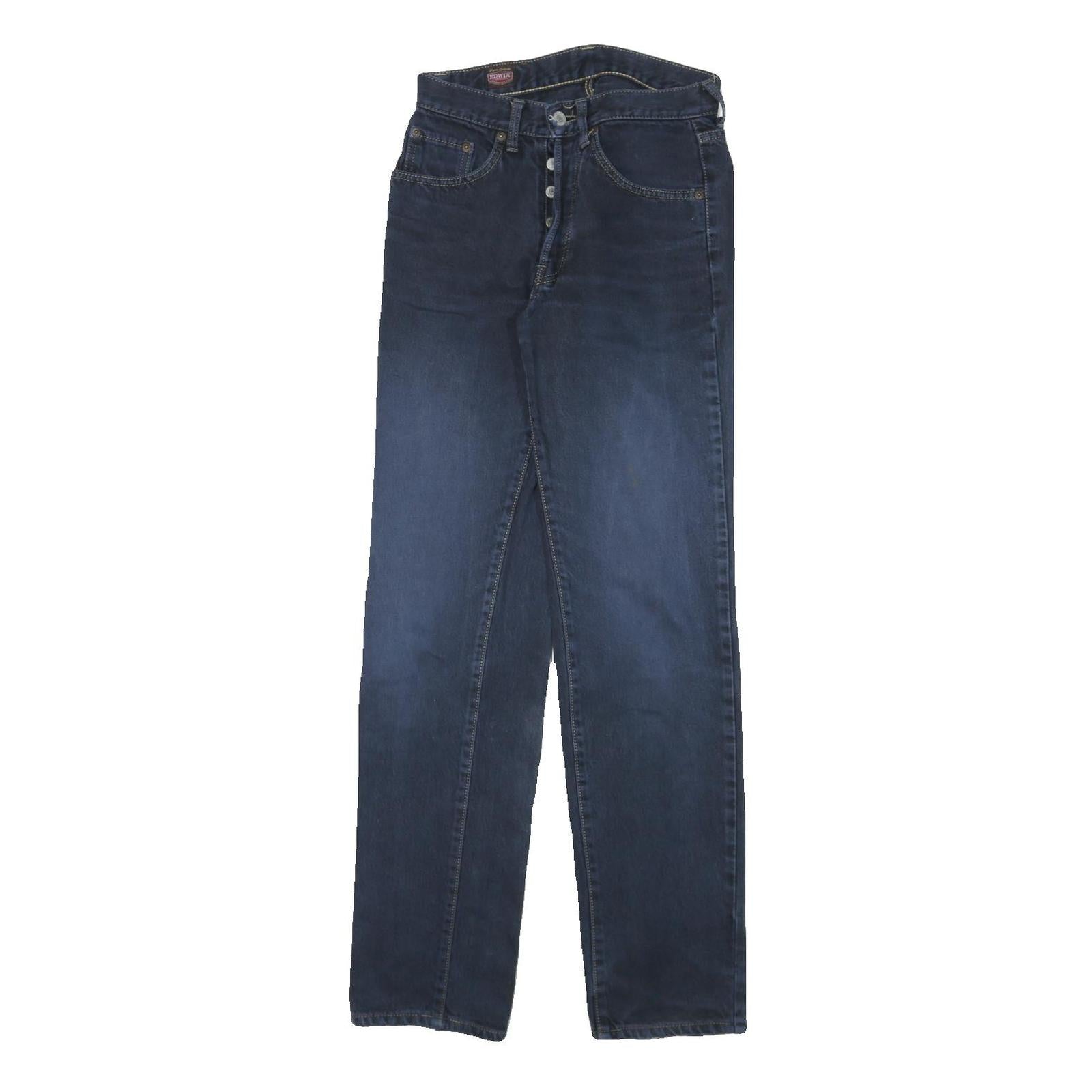 Buy EDWIN Mens Regular Fit Blue Denim Jeans W26 L31 Button Closure Cotton Blend Refurbished - $50.69 EDWIN Mens Regular Fit Blue Denim Jeans W26 L31 Button Closure Cotton Blend Refurbished - N/A refurbished available on Cerqular