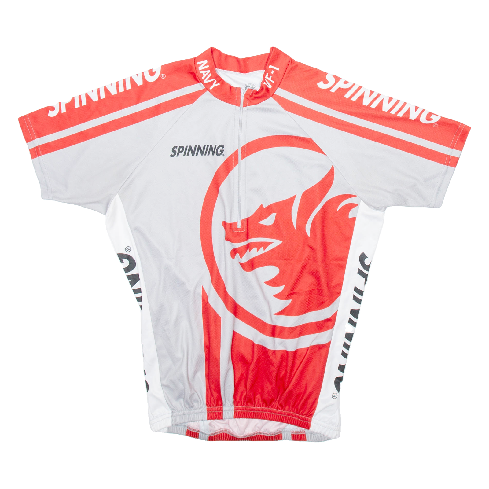 MAD DOG ATHLETIC Cycling Mens Jersey Grey 1/2 Zip XL Refurbished - N/A refurbished available on Cerqular