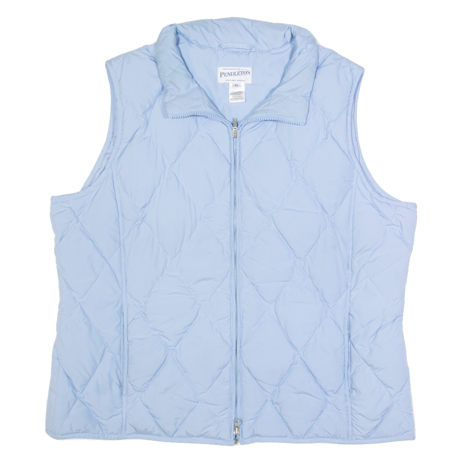 PENDLETON Down Insulated Womens Quilted Gilet Blue XL Refurbished - N/A refurbished available on Cerqular