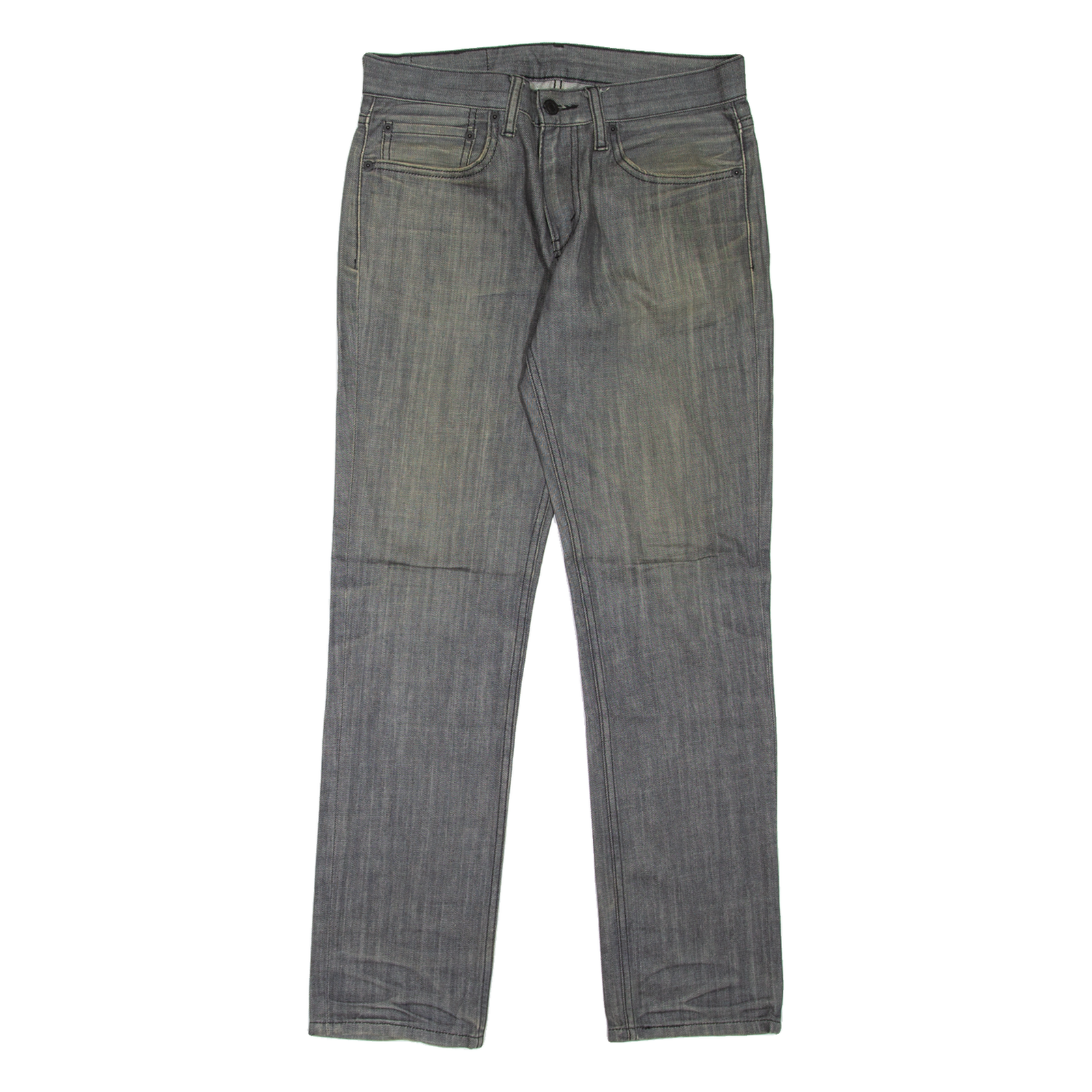 LEVI'S 511 Jeans Mens Grey Slim Straight Stone Wash W31 L32 Refurbished - N/A refurbished available on Cerqular