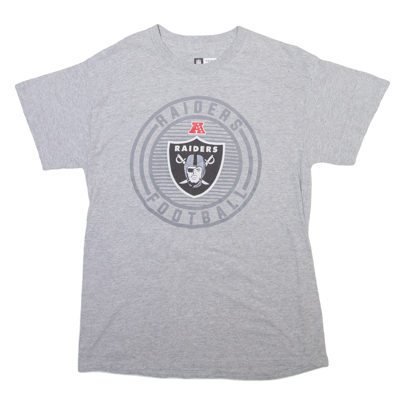 Buy NFL Las Vegas Raiders Mens T-Shirt Grey USA M Refurbished - $18.19 NFL Las Vegas Raiders Mens T-Shirt Grey USA M Refurbished - N/A refurbished available on Cerqular