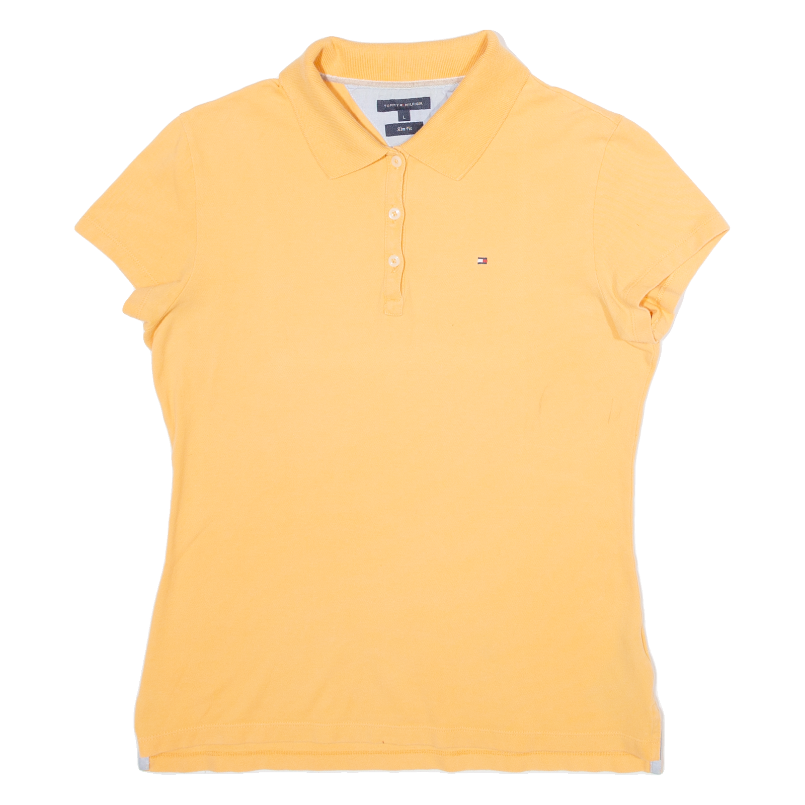 Buy TOMMY HILFIGER Slim Fit Womens Polo Shirt Orange L Refurbished - $15.59 TOMMY HILFIGER Slim Fit Womens Polo Shirt Orange L Refurbished - N/A refurbished available on Cerqular