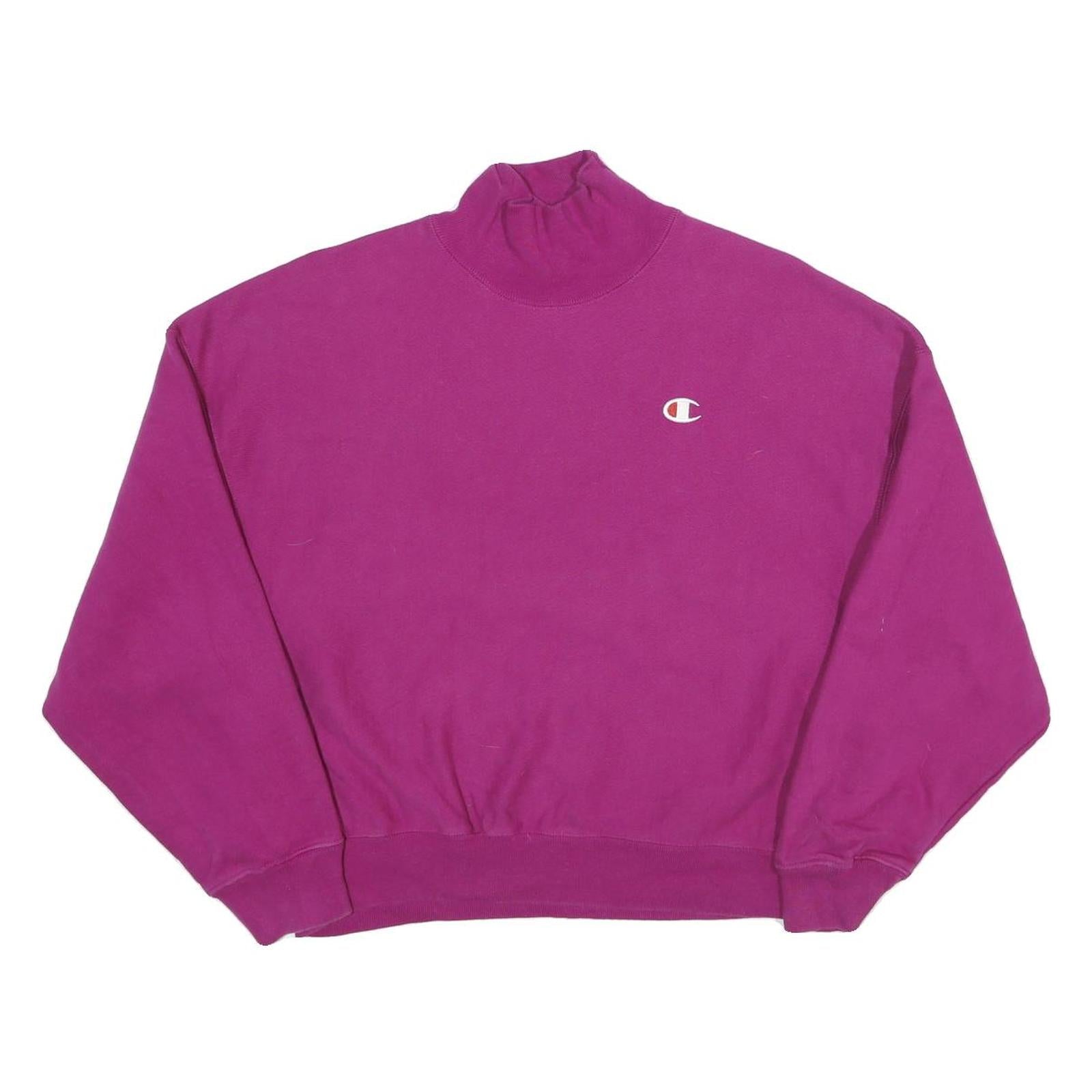 Buy CHAMPION Womens Purple Sweatshirt Crew Neck M Cotton Blend Casual Pullover Refurbished - $33.79 CHAMPION Womens Purple Sweatshirt Crew Neck M Cotton Blend Casual Pullover Refurbished - N/A refurbished available on Cerqular