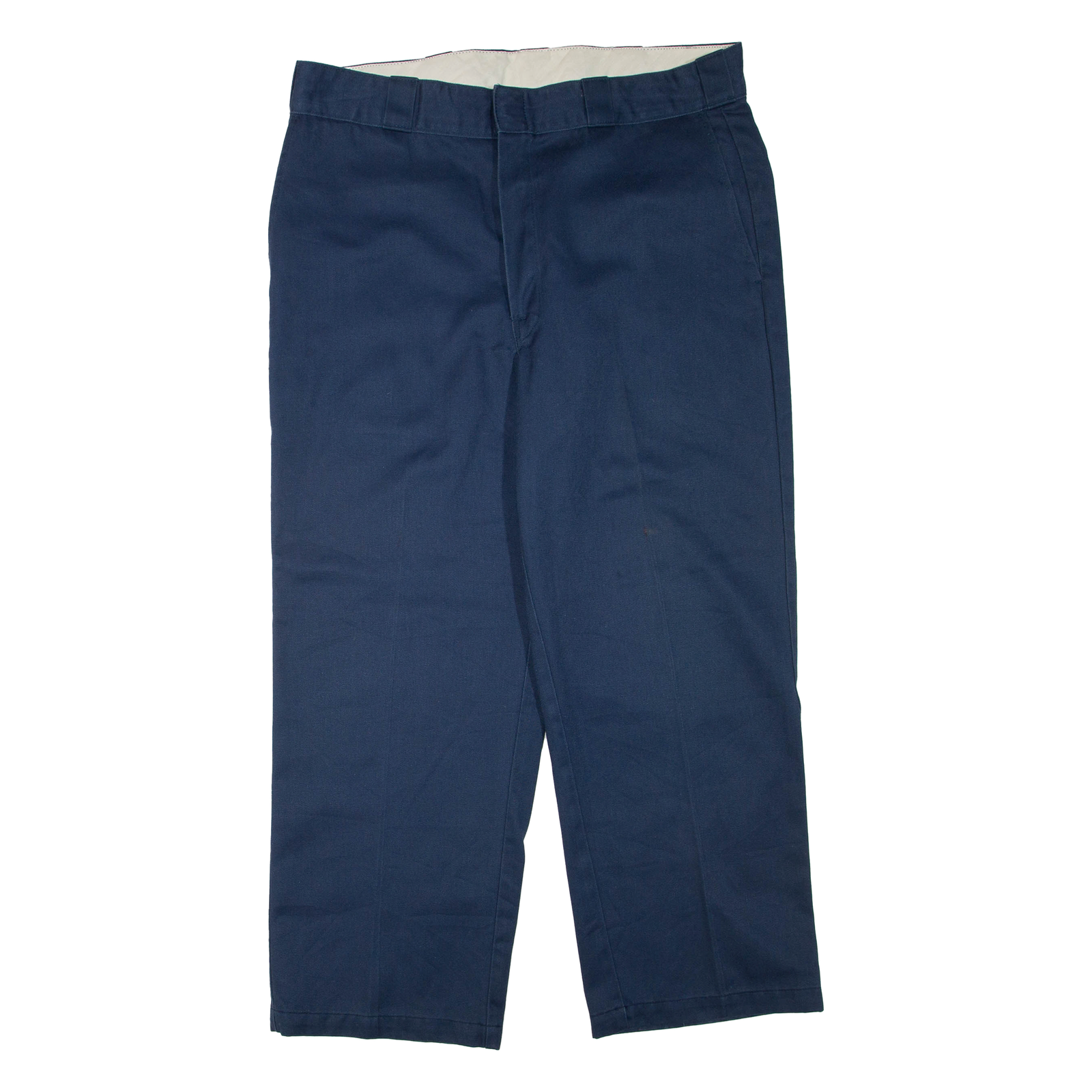 DICKIES Mens Trousers Blue Regular Straight W34 L26 Refurbished - N/A refurbished available on Cerqular