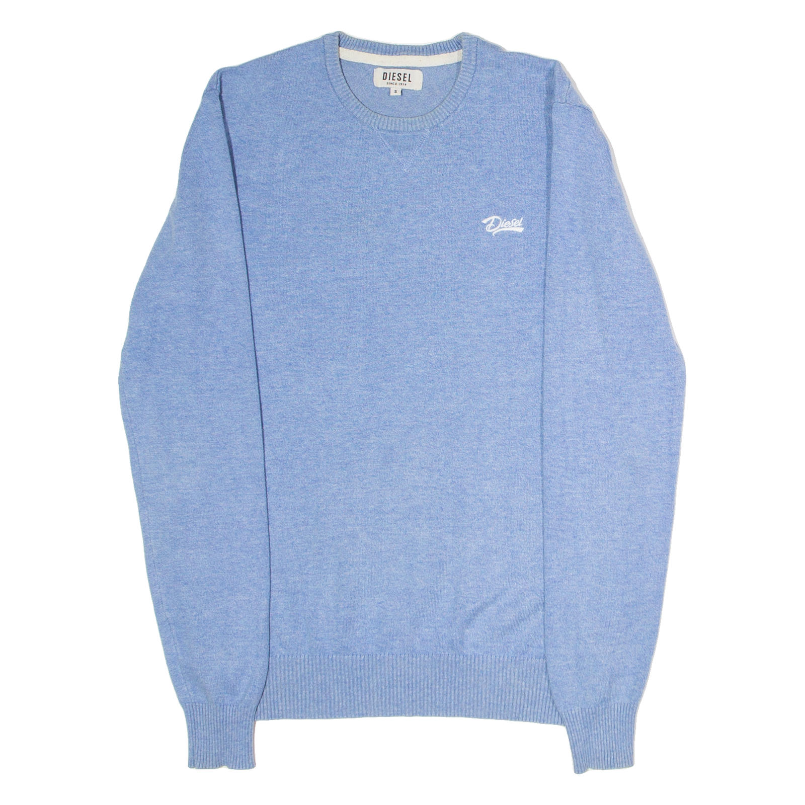 Buy DIESEL Mens Jumper Blue Crew Neck Tight Knit S Refurbished - $36.39 DIESEL Mens Jumper Blue Crew Neck Tight Knit S Refurbished - N/A refurbished available on Cerqular