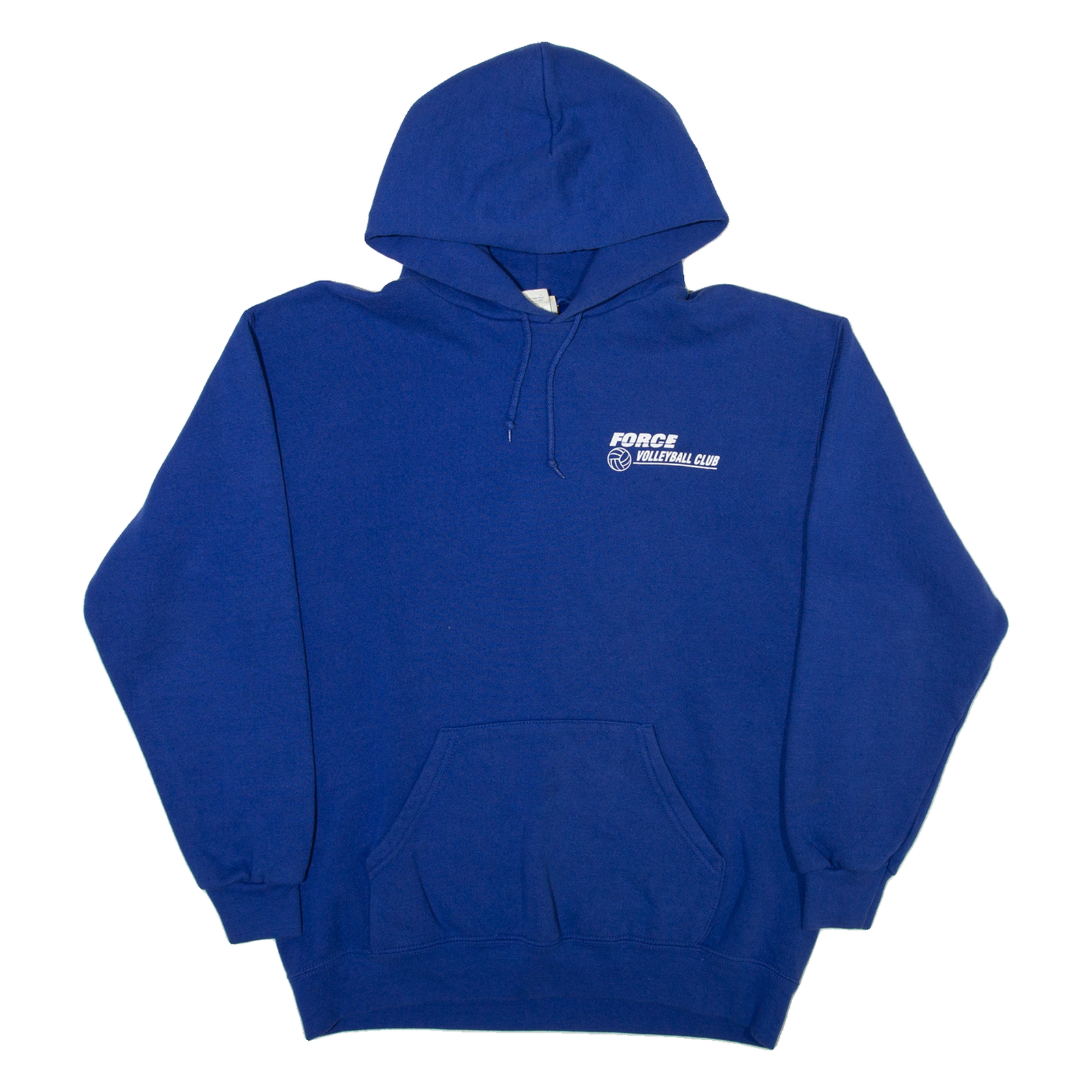 LEE Force Volleyball Club Mens Blue Hoodie USA M Refurbished - N/A refurbished available on Cerqular