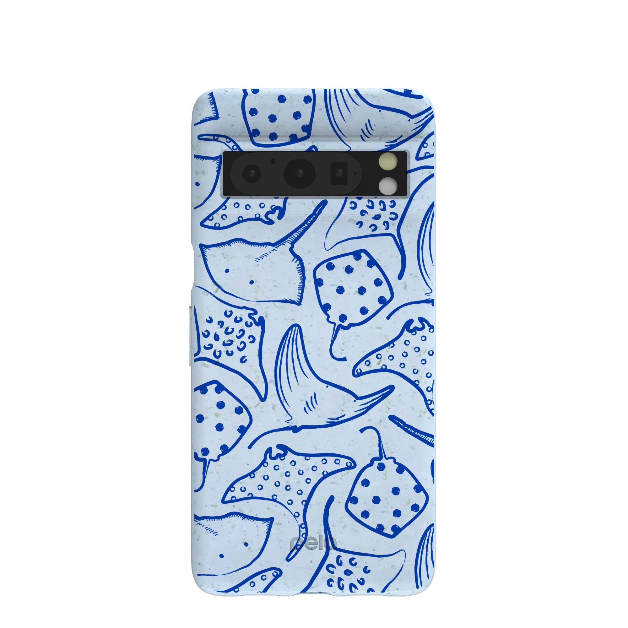 Buy Powder Blue Stingray Fever Google Pixel 8 Pro Case Refurbished - $65.00 Powder Blue Stingray Fever Google Pixel 8 Pro Case Refurbished - Pela Case refurbished available on Cerqular