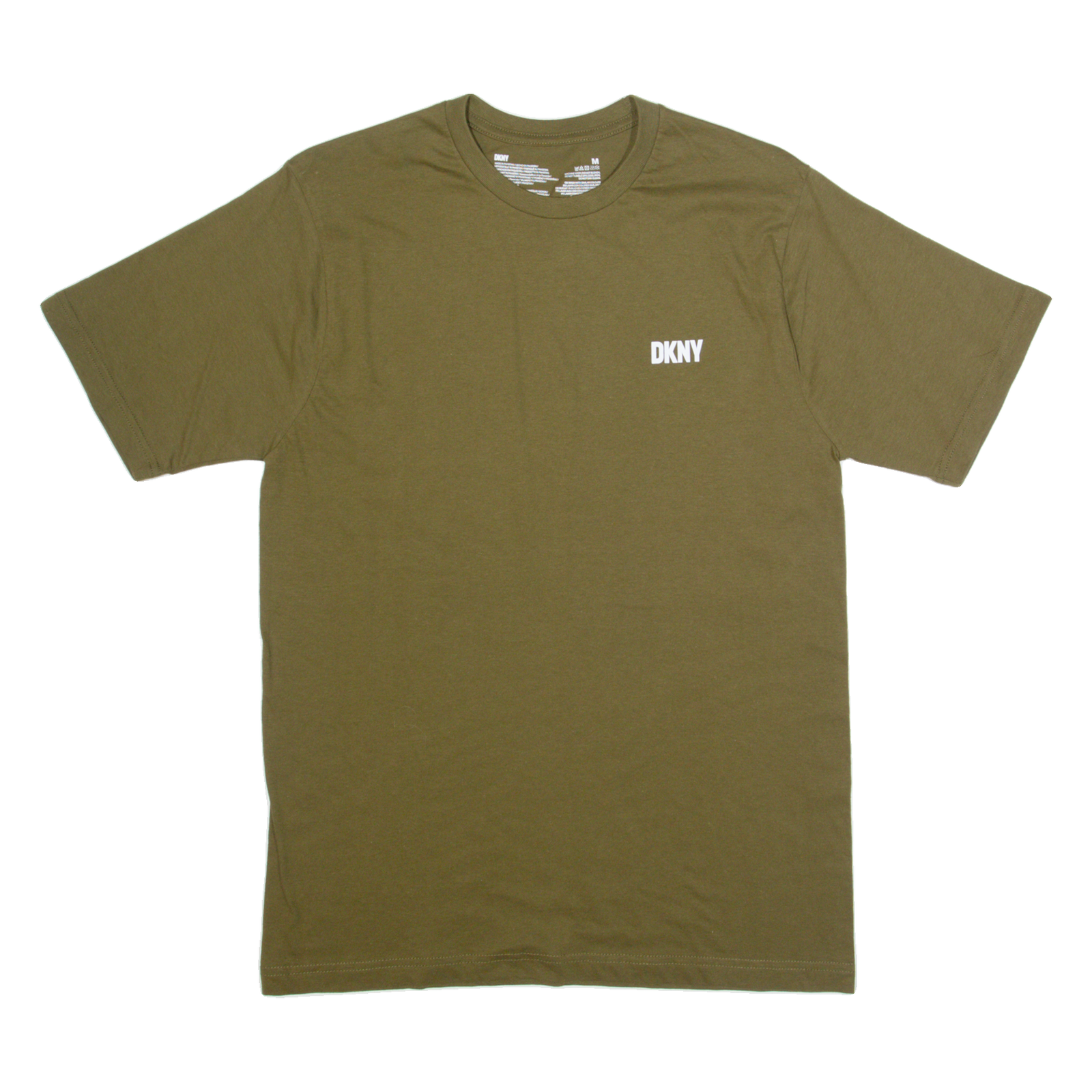 DKNY Mens T-Shirt Green M Refurbished - N/A refurbished available on Cerqular