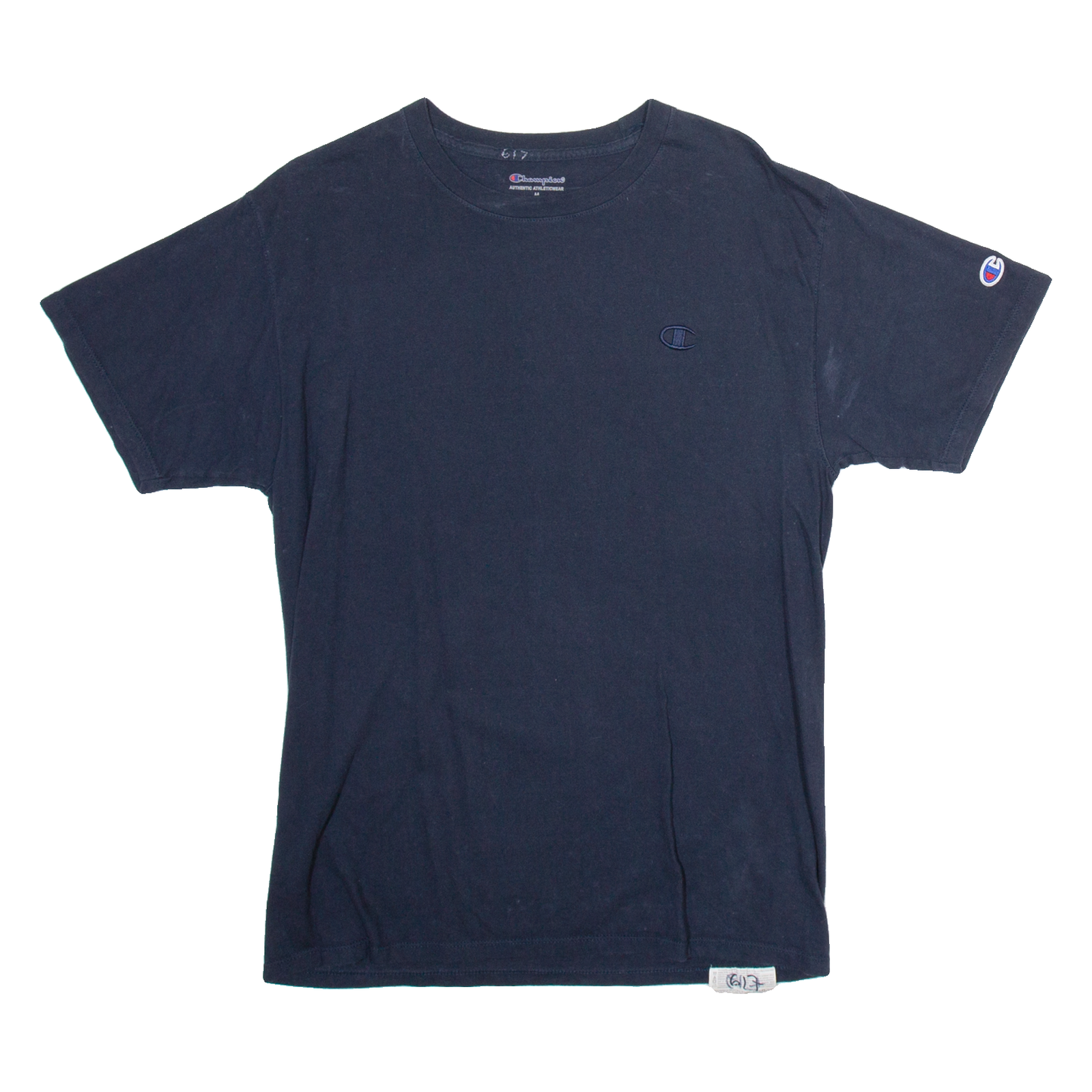 CHAMPION Mens T-Shirt Blue M Refurbished - N/A refurbished available on Cerqular