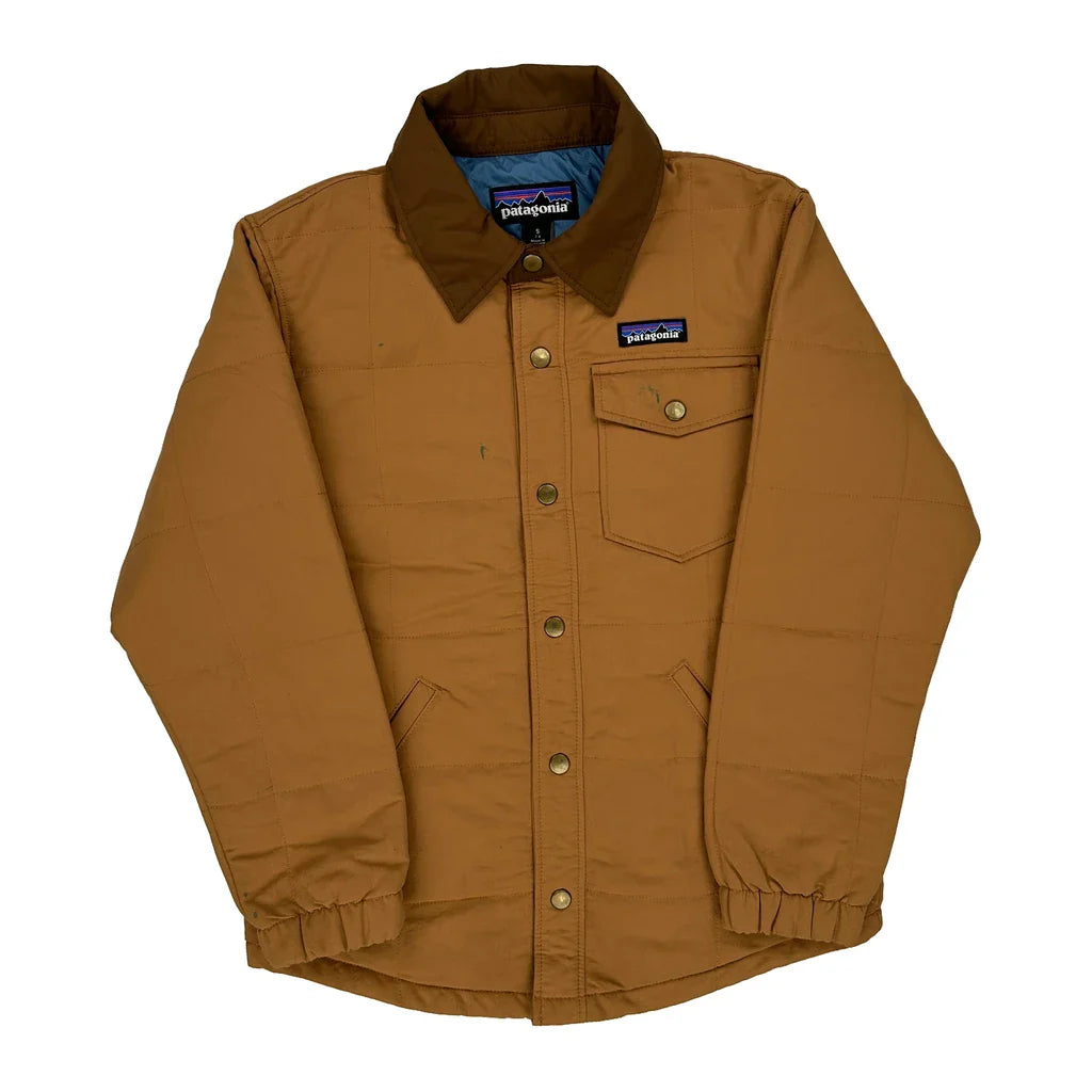 Buy Age 7-8 Patagonia Jacket - Small Brown Polyester Refurbished - $30.94 Age 7-8 Patagonia Jacket - Small Brown Polyester Refurbished - Thrifted (note: this is a term often used to describe second- refurbished available on Cerqular