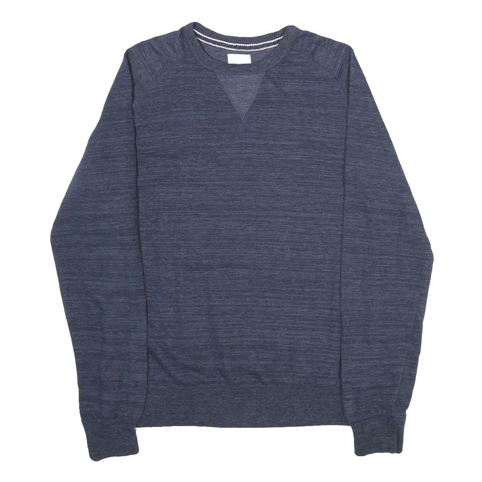 CHAMPION Mens Blue Crew Neck S Cotton Blend Sweatshirt Pullover Casual Refurbished - N/A refurbished available on Cerqular