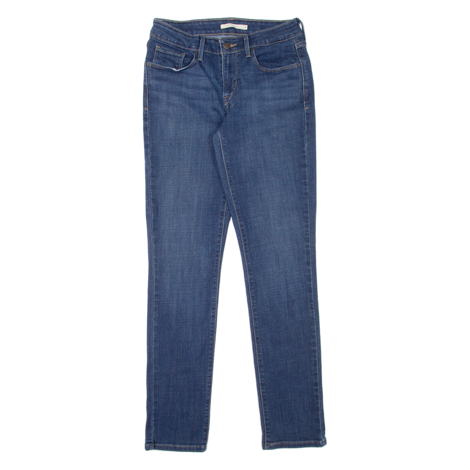 LEVI'S Mid Rise Womens Jeans Blue Slim Skinny W27 L32 Refurbished - N/A refurbished available on Cerqular