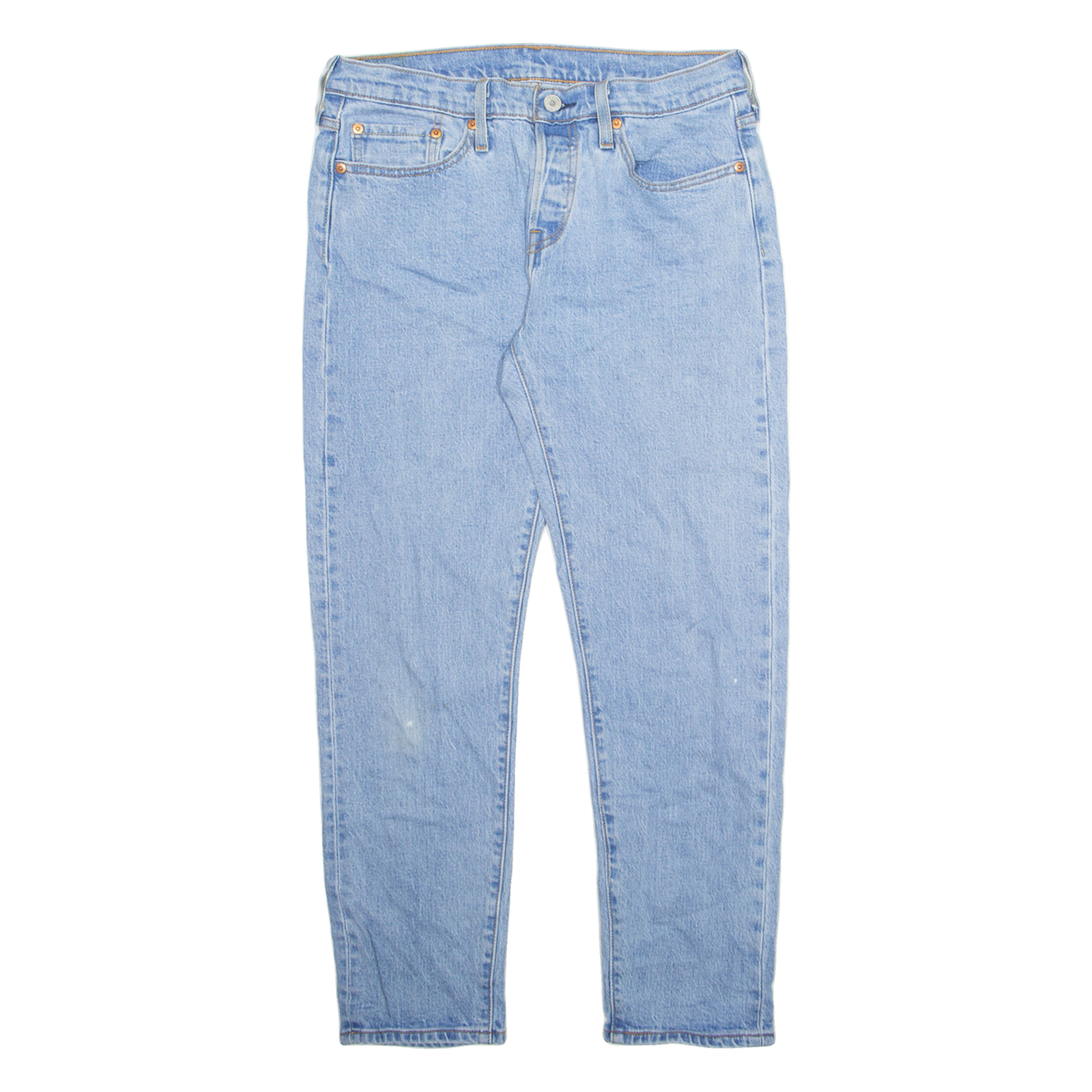LEVI'S 501 Jeans Womens Blue Regular Straight W28 L26 Refurbished - N/A refurbished available on Cerqular