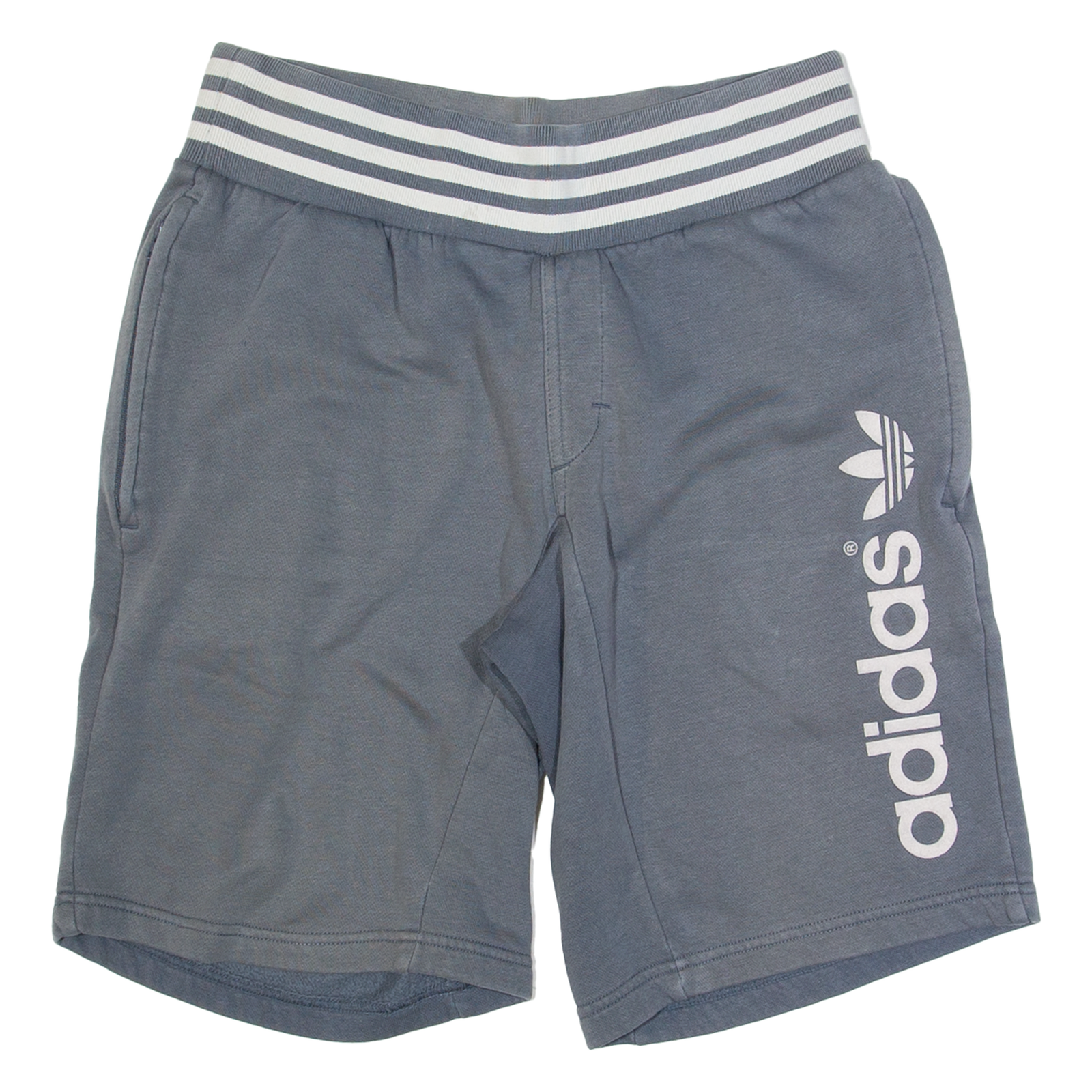 ADIDAS Mens Casual Shorts Grey Relaxed S W26 Refurbished - N/A refurbished available on Cerqular