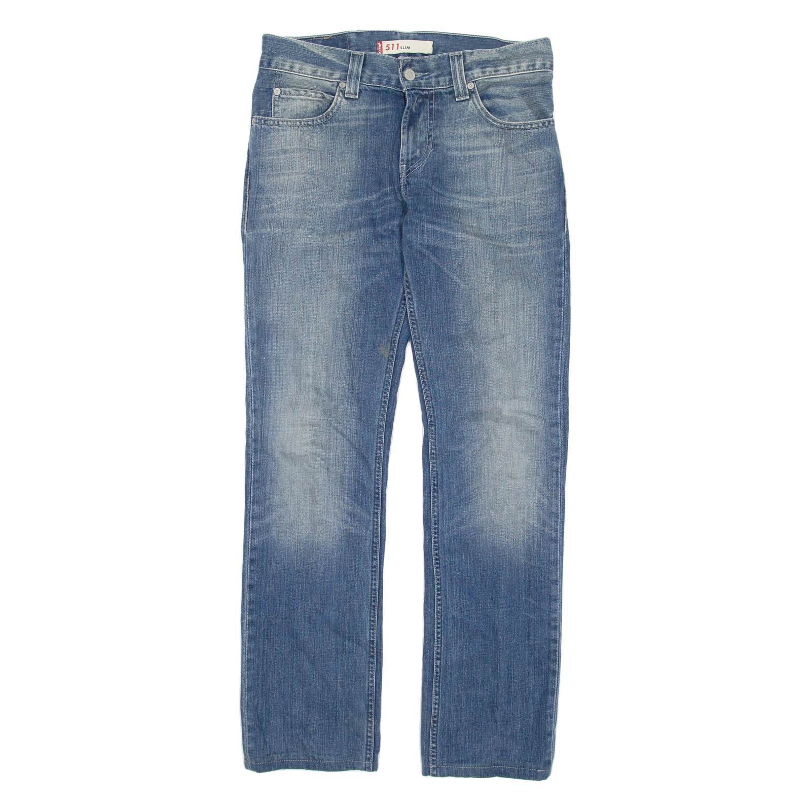 LEVI'S 511 Jeans Mens Blue Slim Straight W31 L34 Refurbished - N/A refurbished available on Cerqular