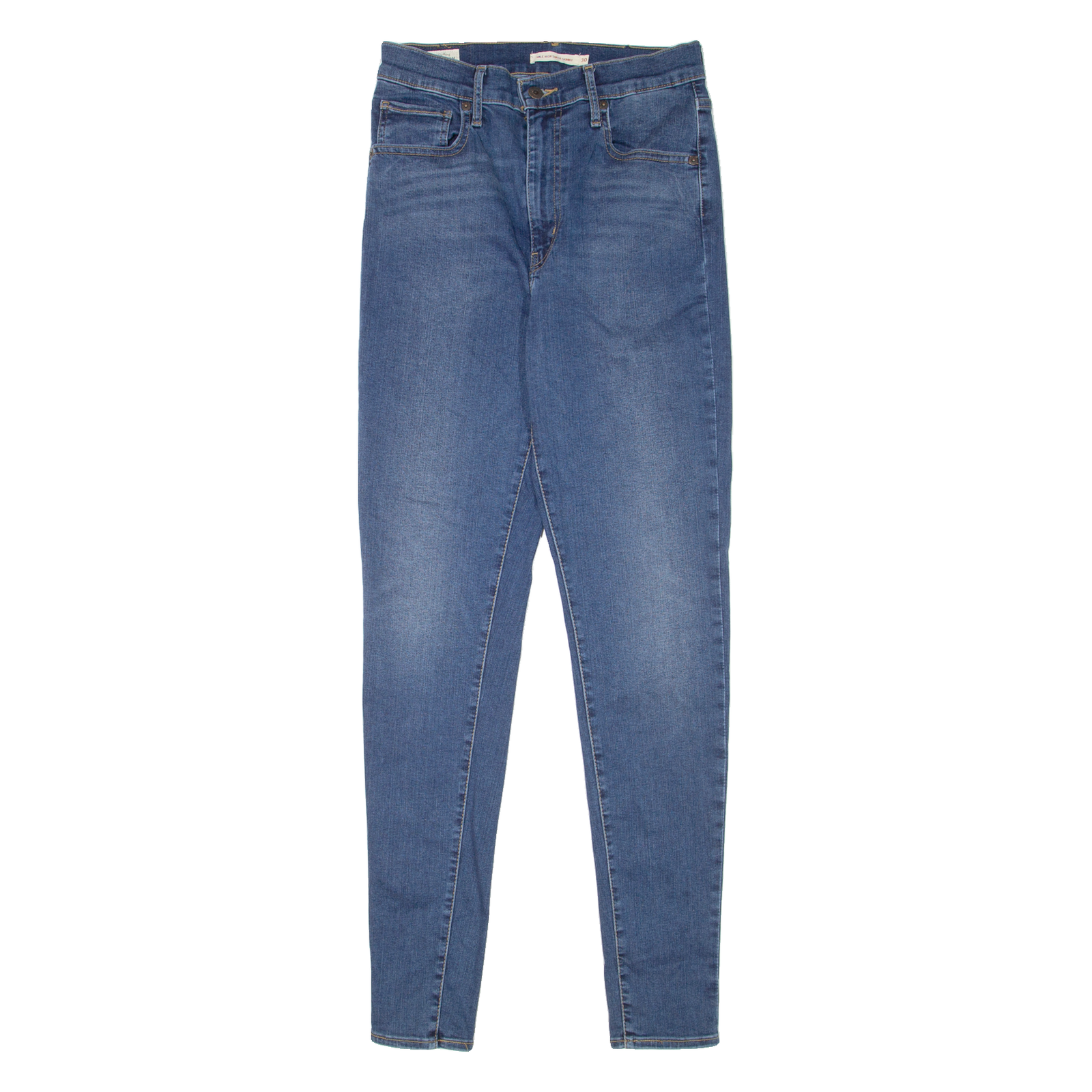 LEVI'S Mile High BIG E Womens Jeans Blue Slim Skinny Stone Wash W27 L32 Refurbished - N/A refurbished available on Cerqular
