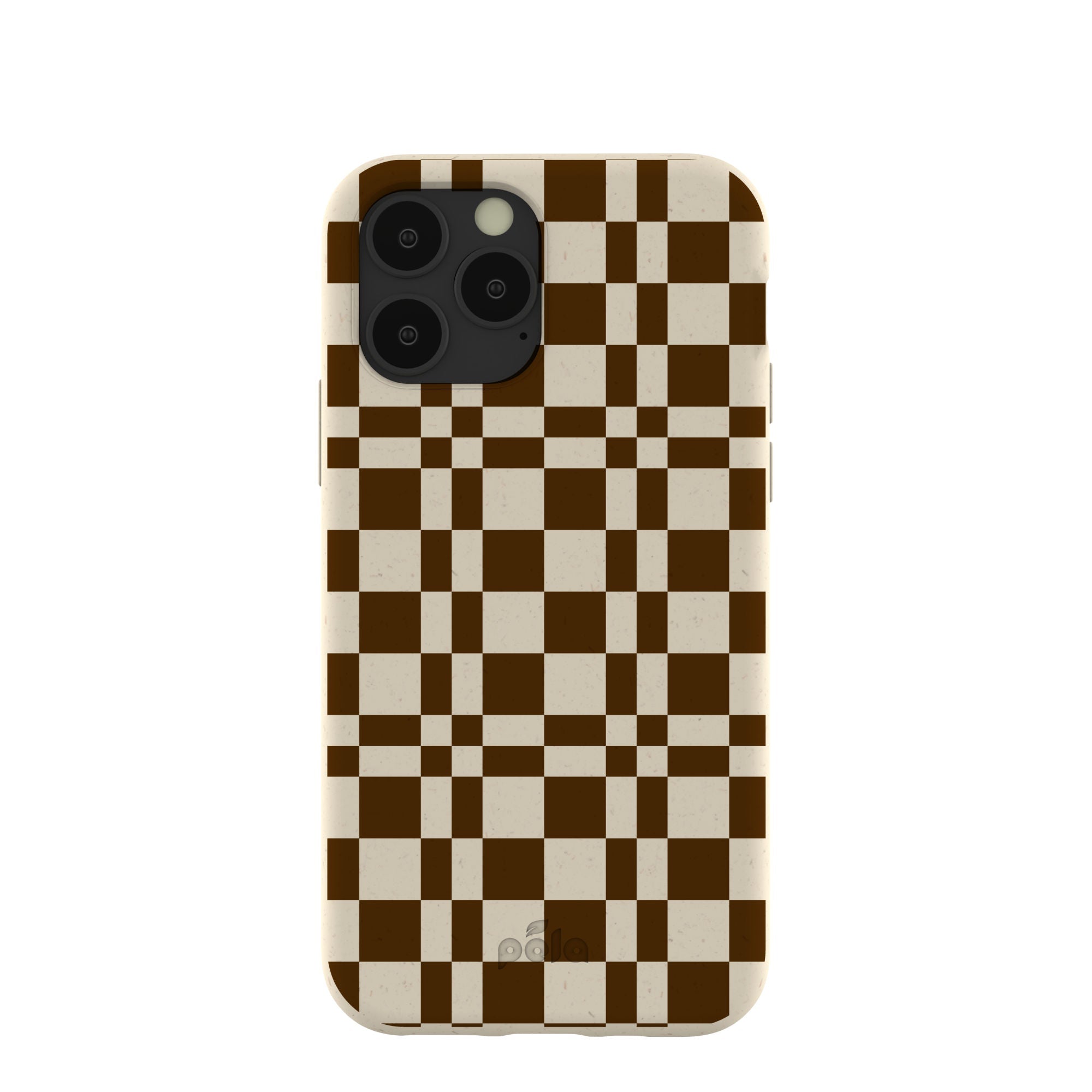 London Fog Chestnut Checkers iPhone 11 Pro Case Refurbished - Pela Case refurbished available on Cerqular