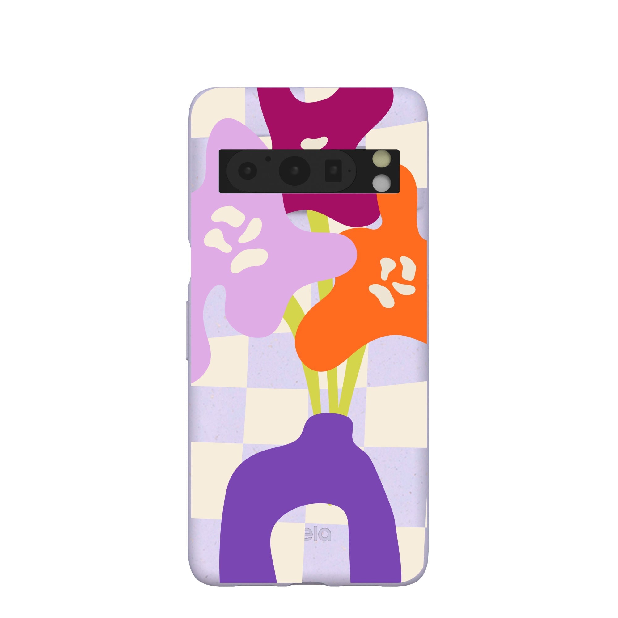 Lavender Bright Blooms Google Pixel 8 Pro Case Refurbished - Pela Case refurbished available on Cerqular