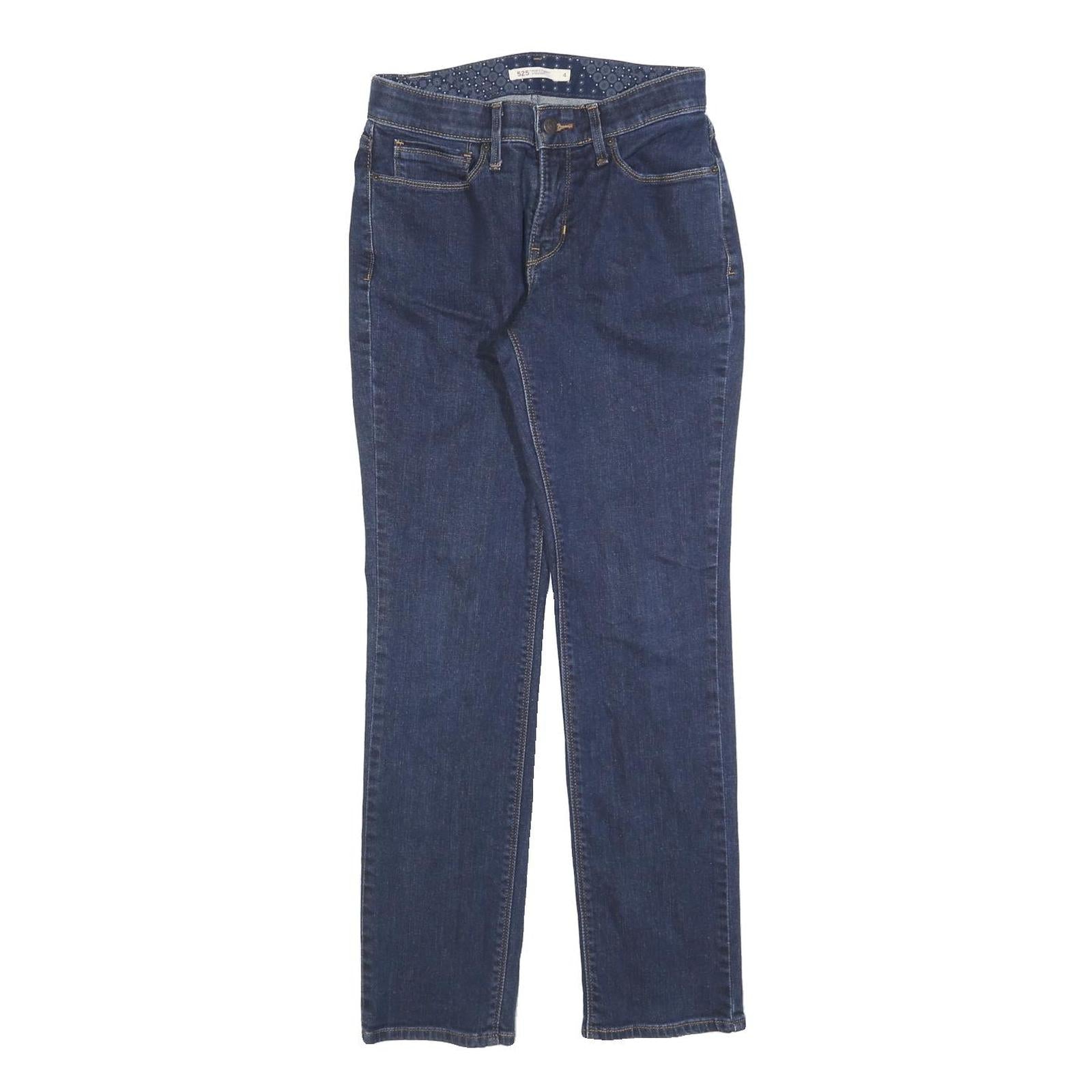 LEVI'S 525 Womens Jeans Blue Slim Straight Denim Medium W26 L30 Classic Style Refurbished - N/A refurbished available on Cerqular