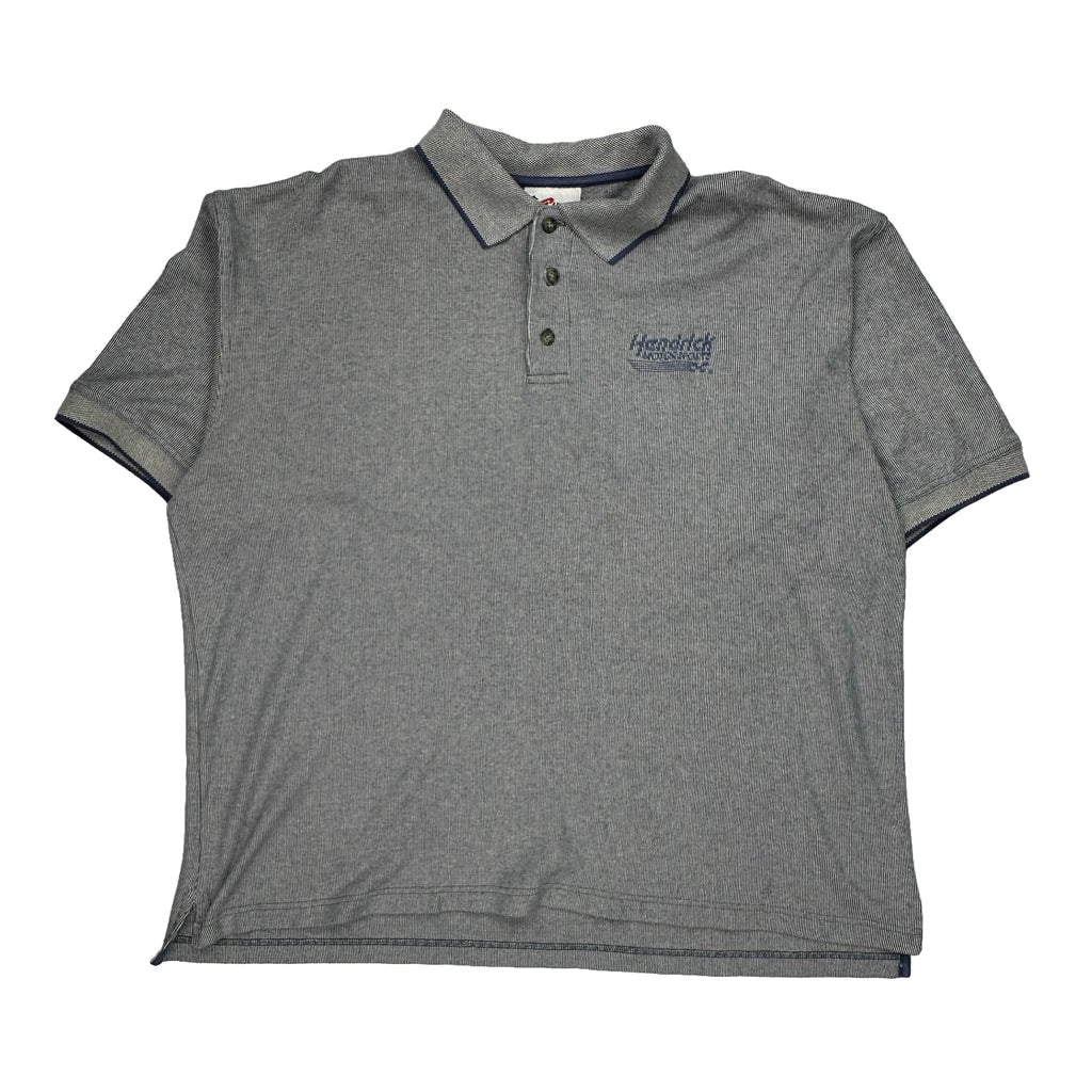 Hendrick Motorsports Chase Authentics Polo Shirt - XL Grey Cotton Blend Refurbished - Thrifted (note: this is a term often used to describe second- refurbished available on Cerqular