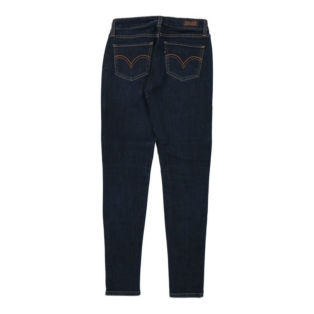 Levis Skinny Jeans - 27W UK 6 Dark Wash Cotton | Size: UK 6 Refurbished - Thrifted (note: this is a term often used to describe second- refurbished available on Cerqular