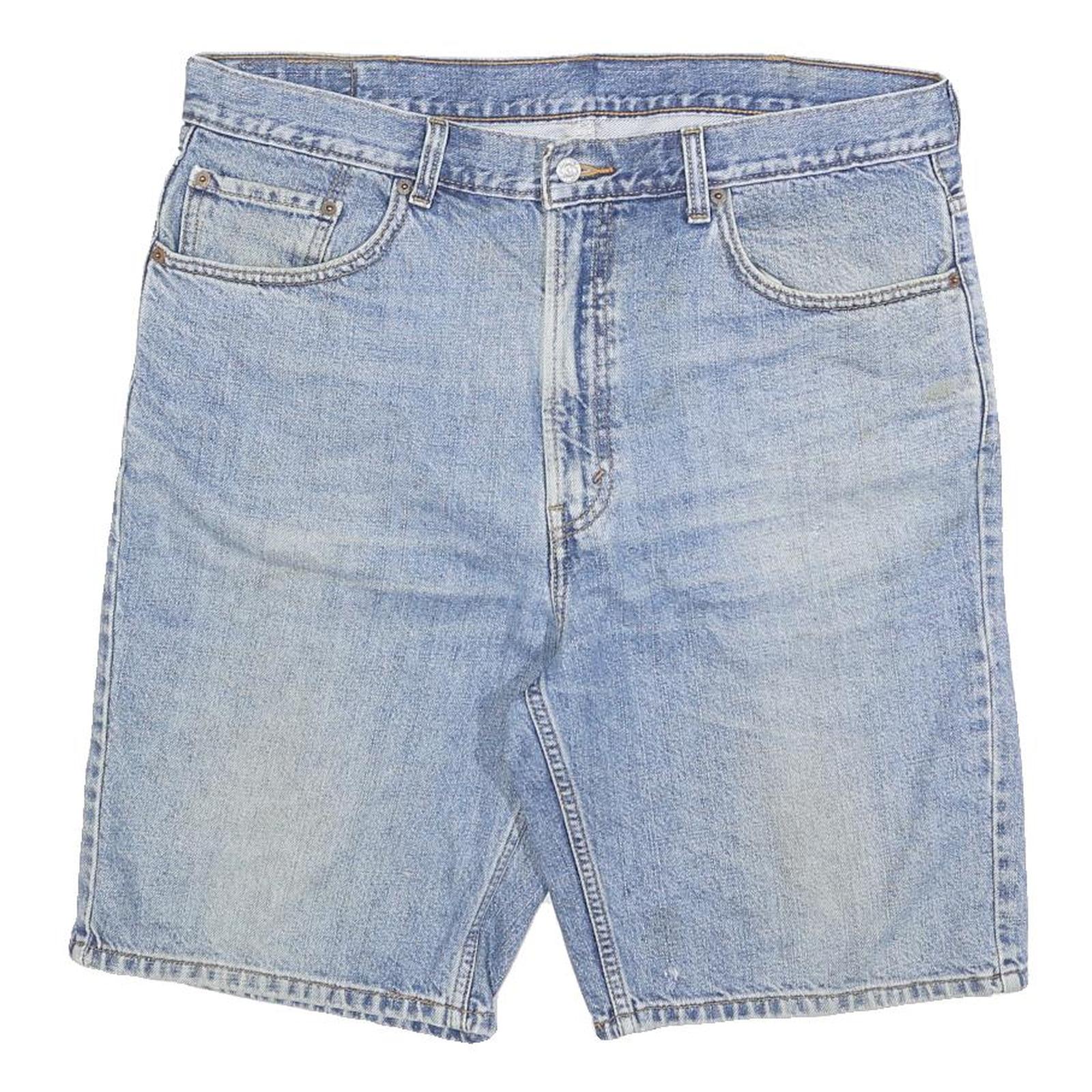 LEVI'S Mens Denim Blue Casual Shorts XL W38 Classic Cotton Blend Comfort Refurbished - N/A refurbished available on Cerqular