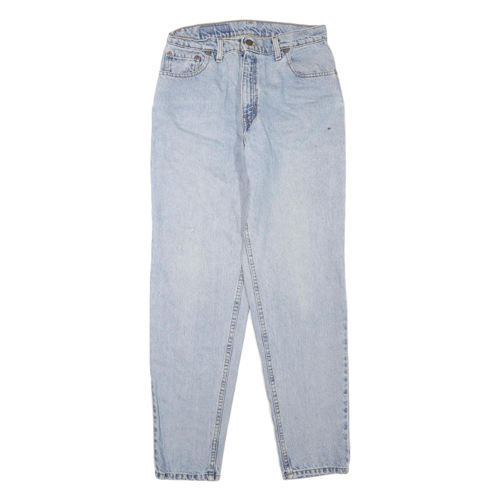 LEVI'S Womens Light Blue Regular Fit Straight Denim Stone Wash W30 L32 Classic Refurbished - N/A refurbished available on Cerqular
