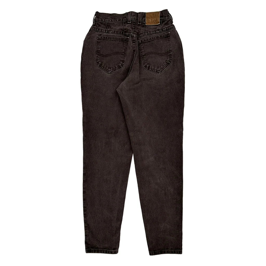 Lee Jeans - 26W UK 6 Brown Cotton Refurbished - Thrifted (note: this is a term often used to describe second- refurbished available on Cerqular