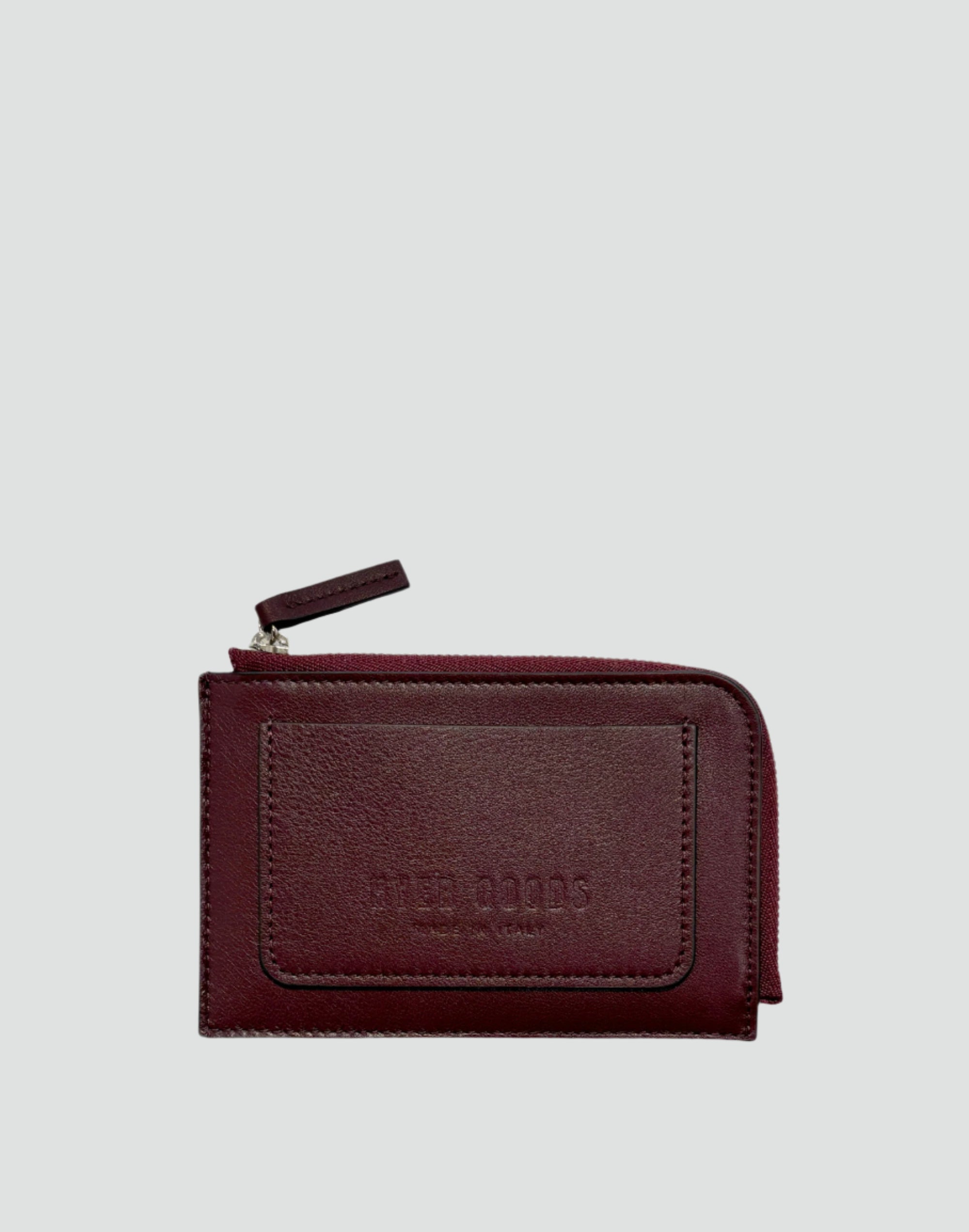 Piccolo Zipper Card Wallet | Color: Burgundy Refurbished - Hyper Goods refurbished available on Cerqular